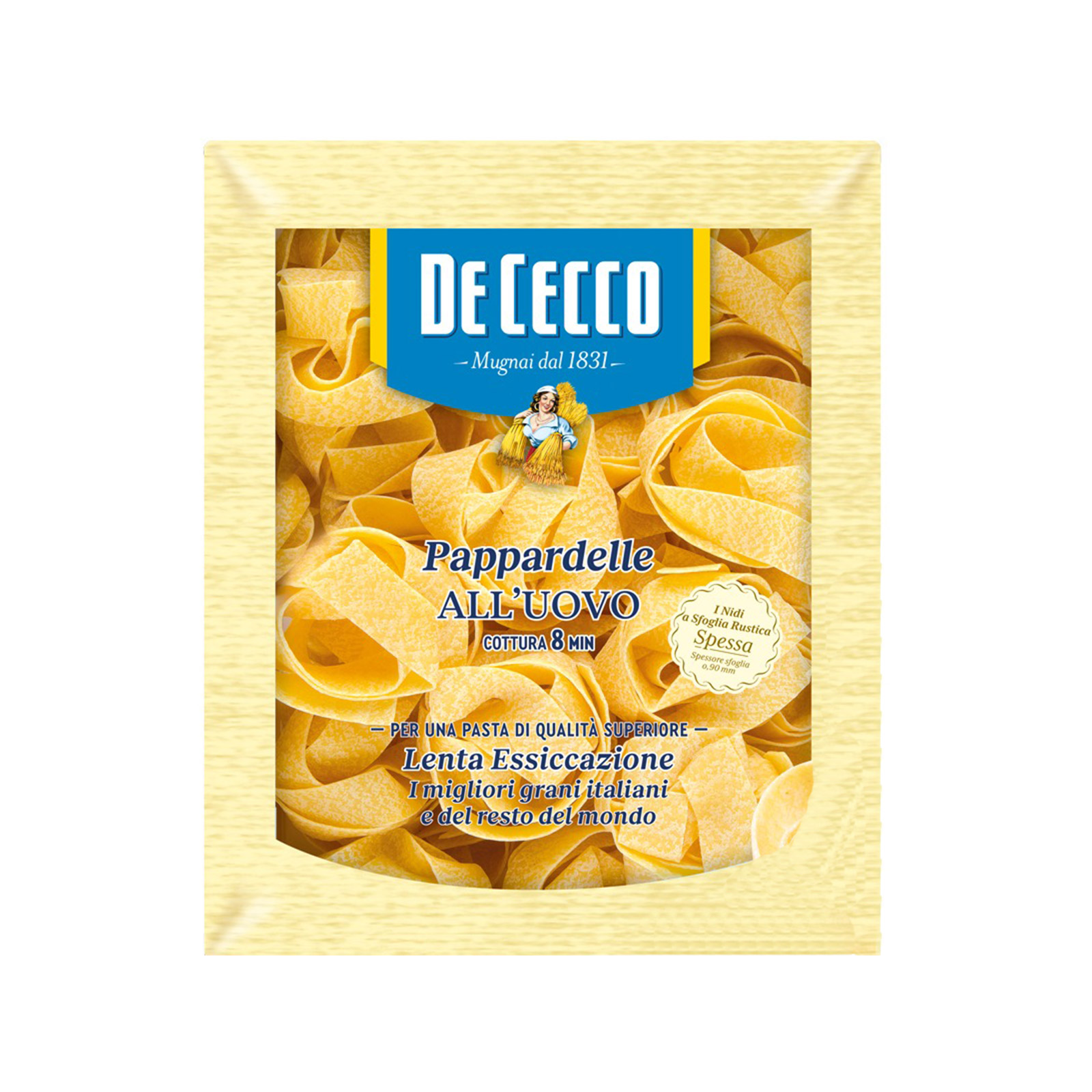 De Cecco πάστα ζυμαρικών pappardelle No. 301 500g εικόνα 1