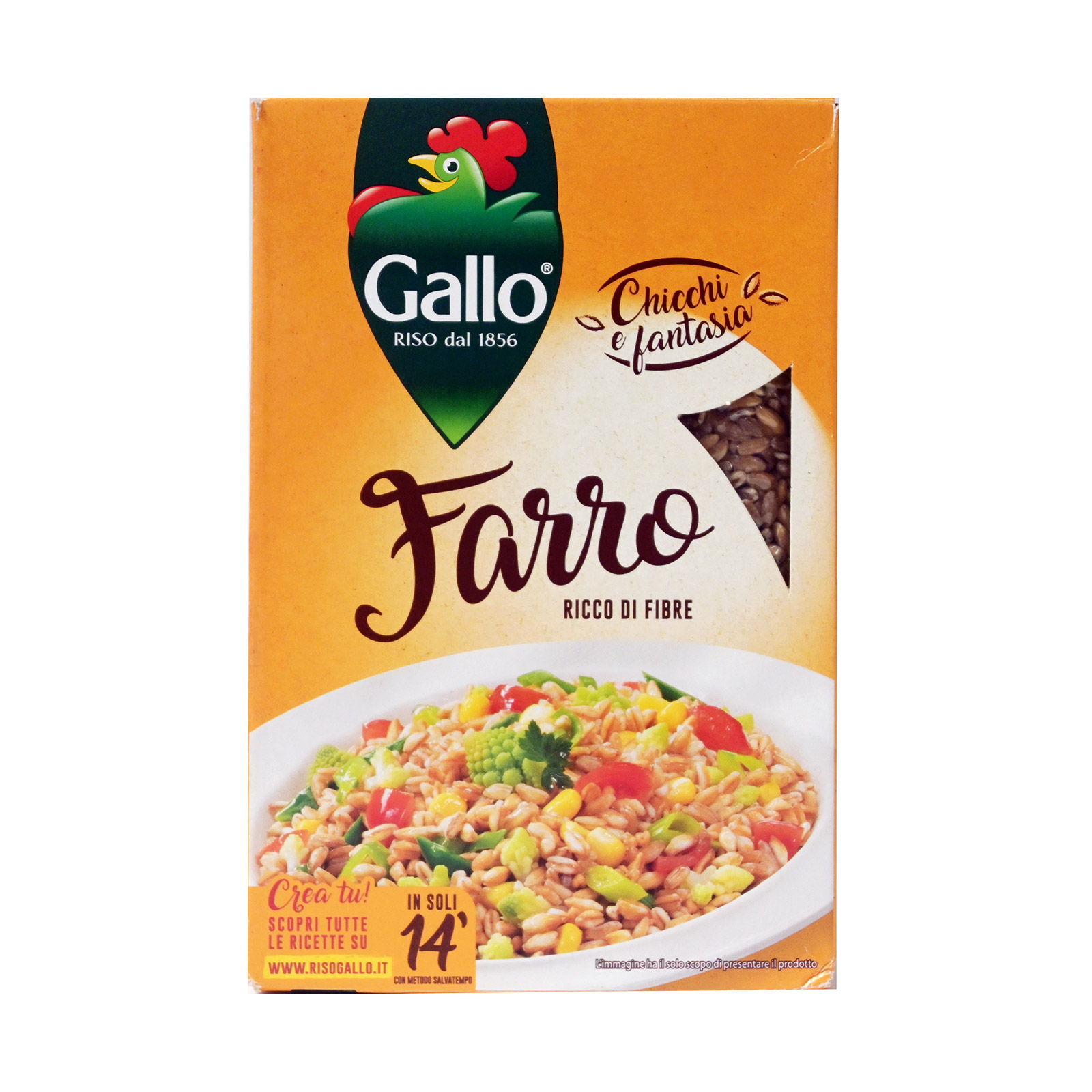 Riso Gallo σιτάρι αποφλοιωμένο 400g εικόνα 1