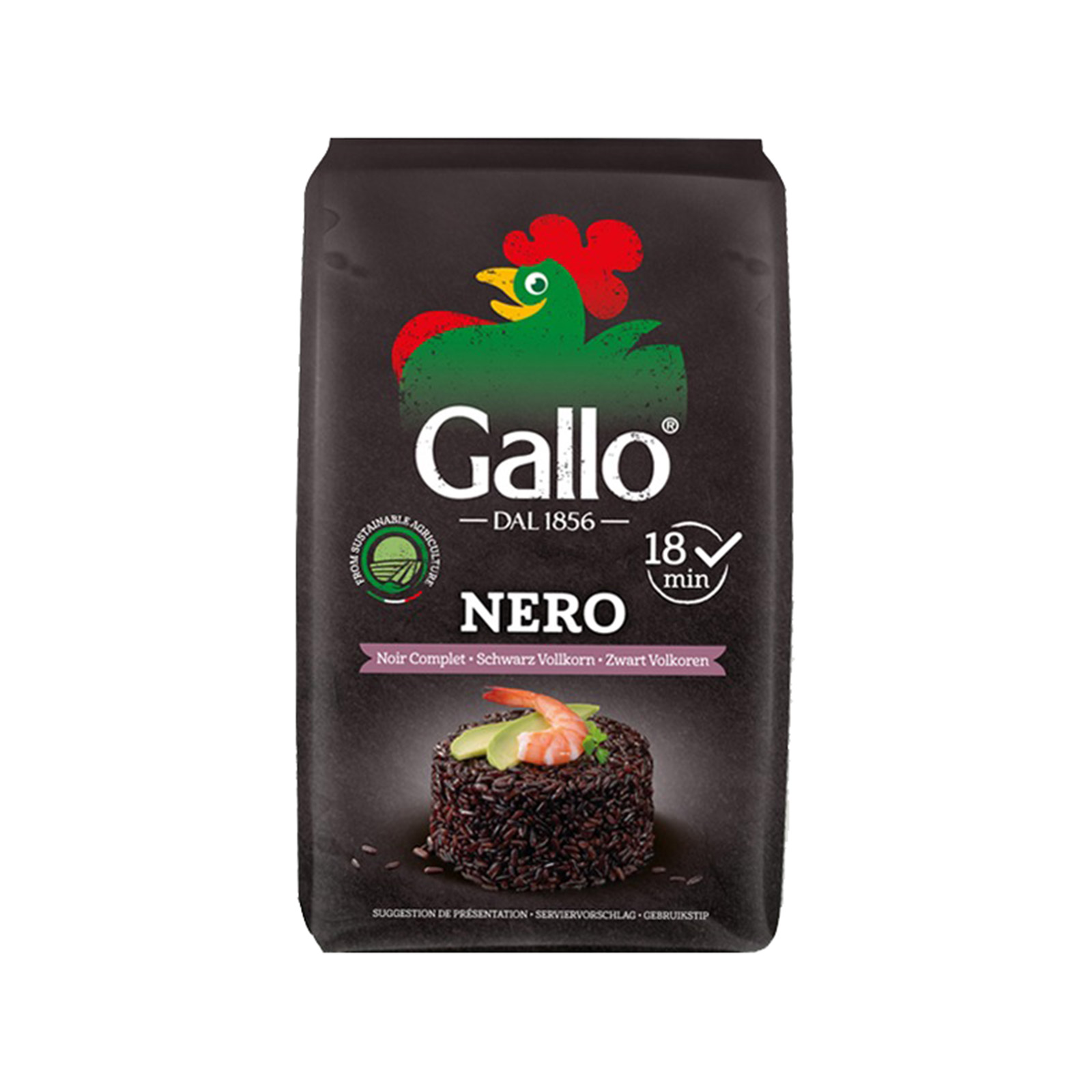 Gallo ρύζι μαύρο 500g εικόνα 1