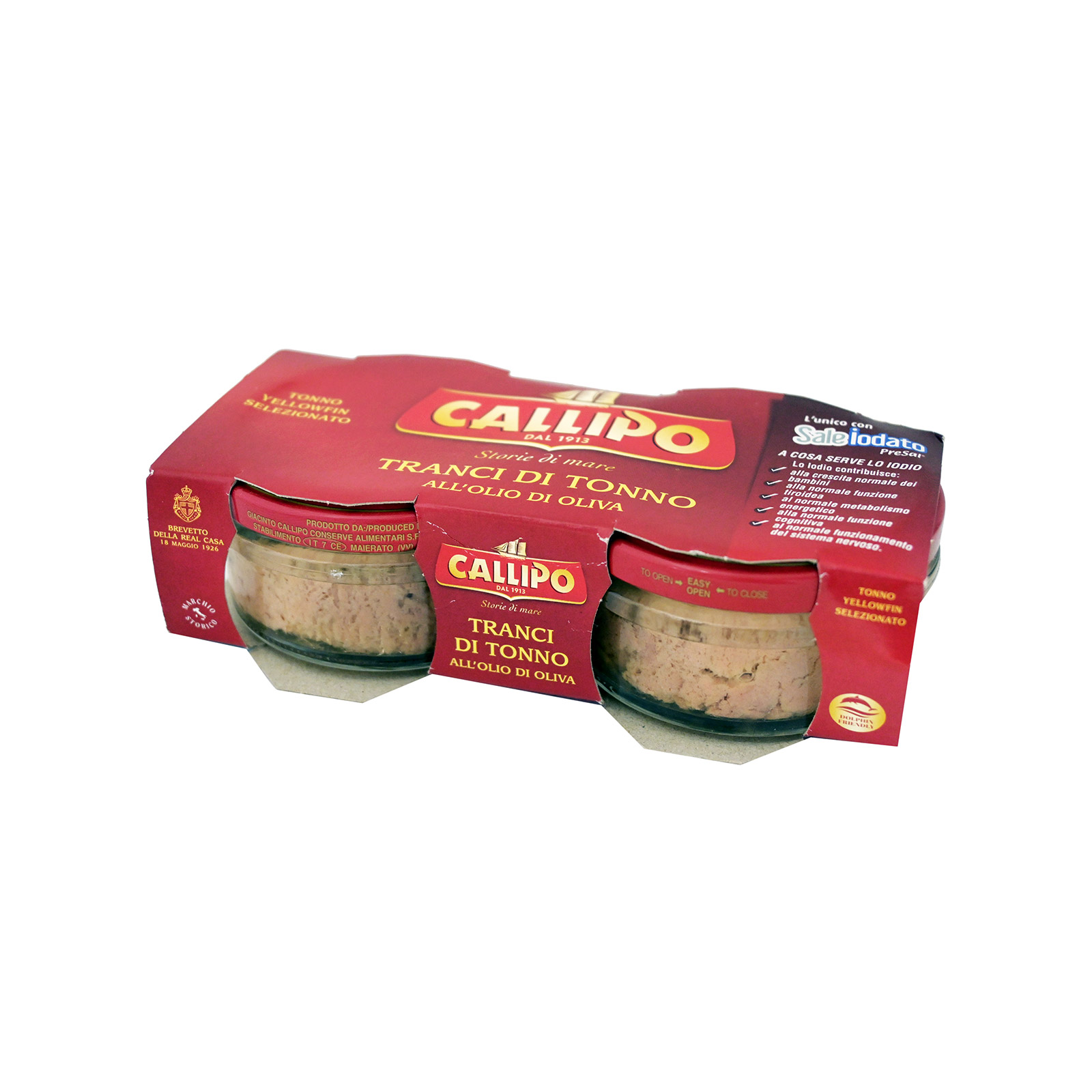 Callipo tuna chunks in olive oil 2x70g image 1