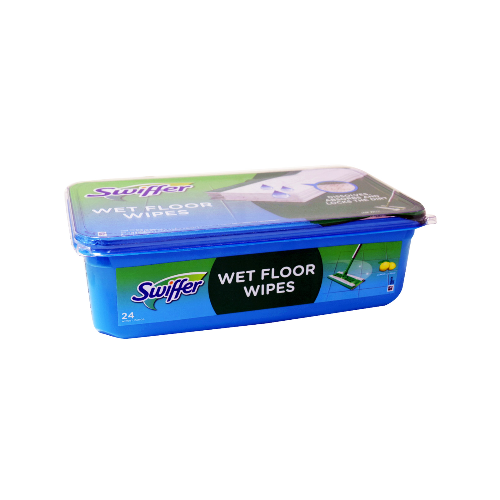 Swiffer υγρά πανάκια καθαρισμού πατώματος 24τεμ εικόνα 1