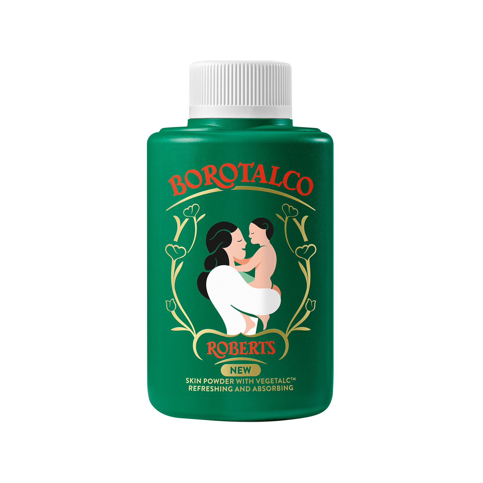 Borotalco πούδρα ταλκ 100g εικόνα 1