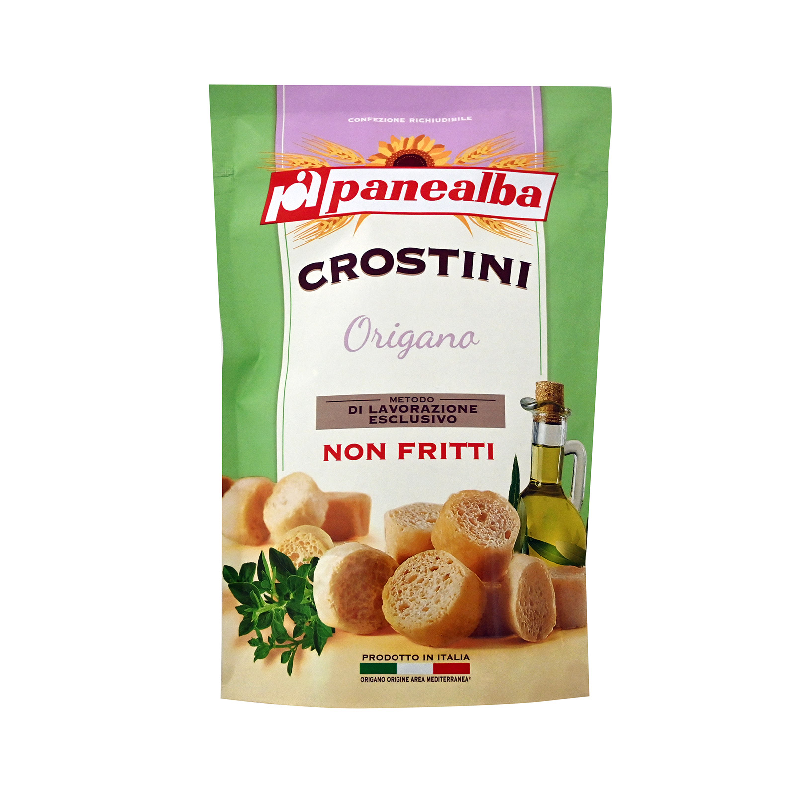 Panealba Crostini κρουτόν ρίγανη 100g εικόνα 1