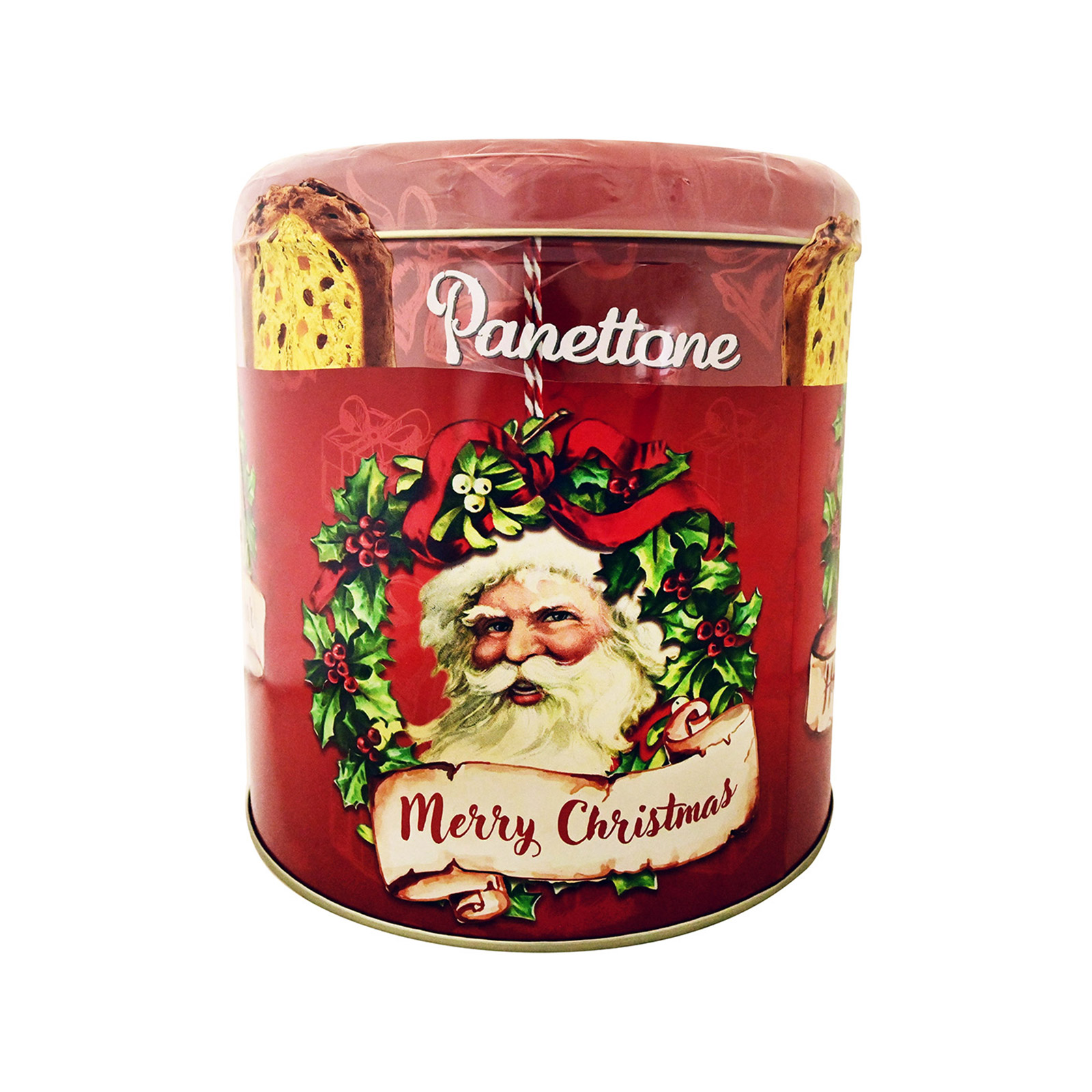 Vecchio Forno Merry Christmas panetone red box 1000g image 1