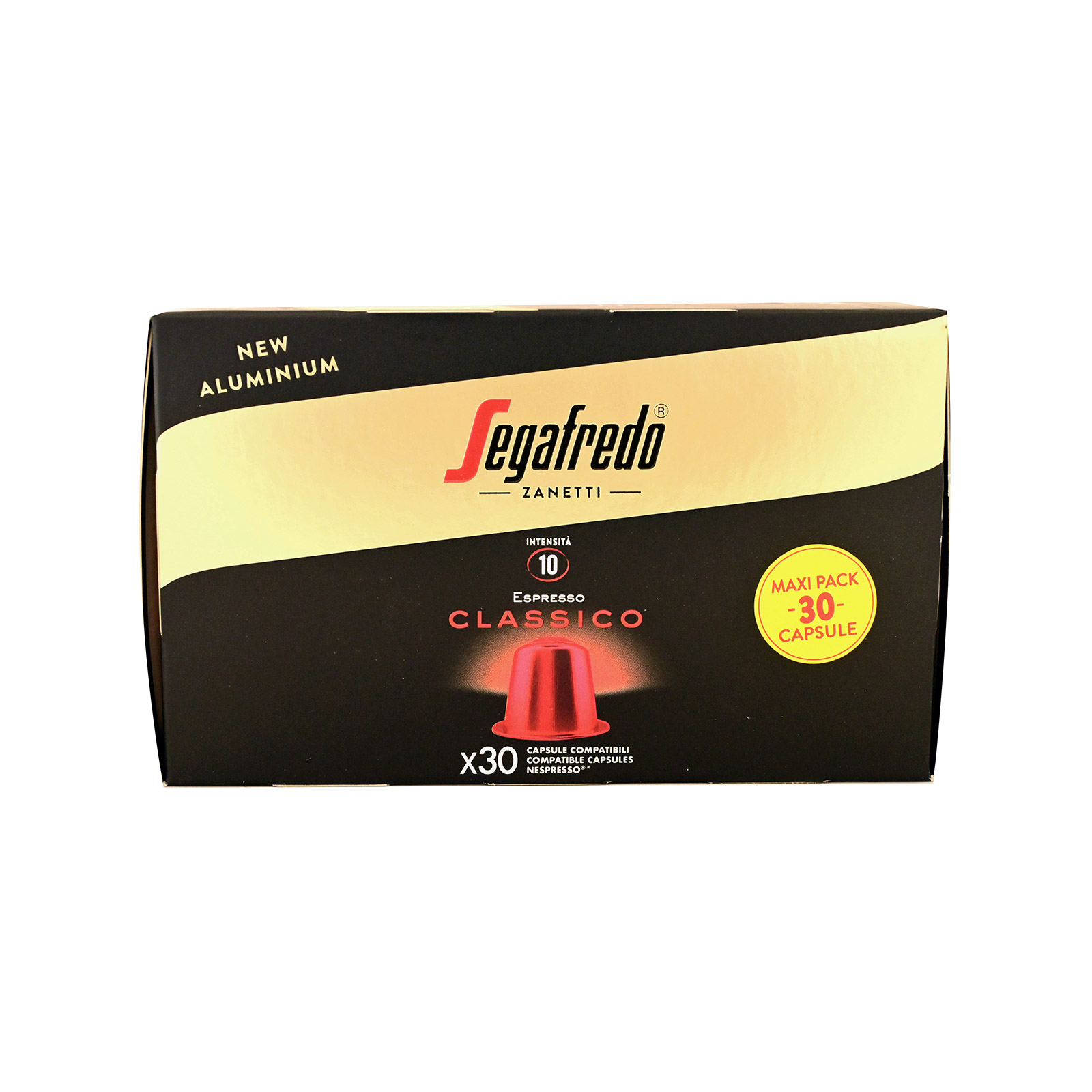 Segafredo Classico espresso coffei capsules 30 pieces 153g image 1