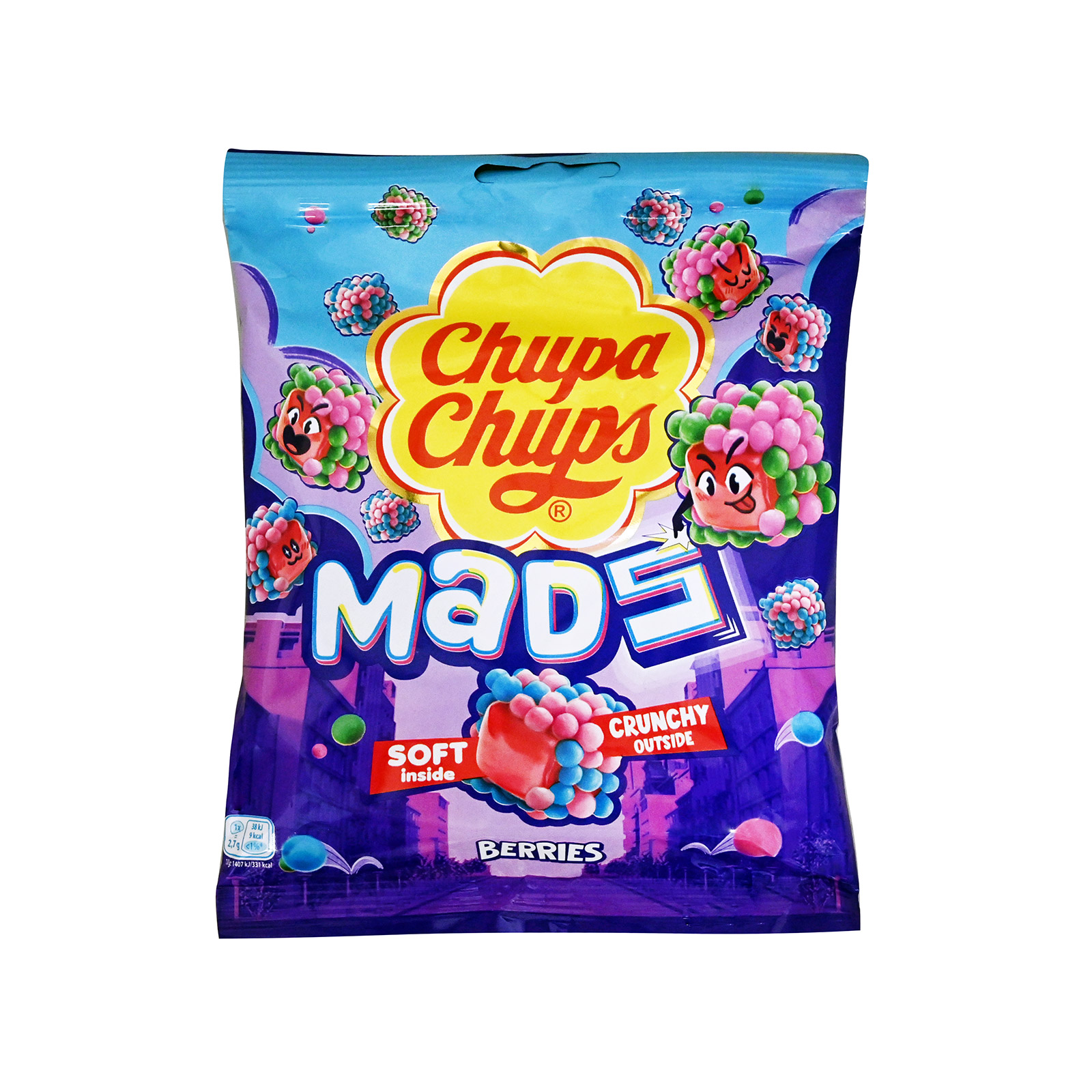 Chupa Chups Mads ζελεδάκια berries 115g εικόνα 1
