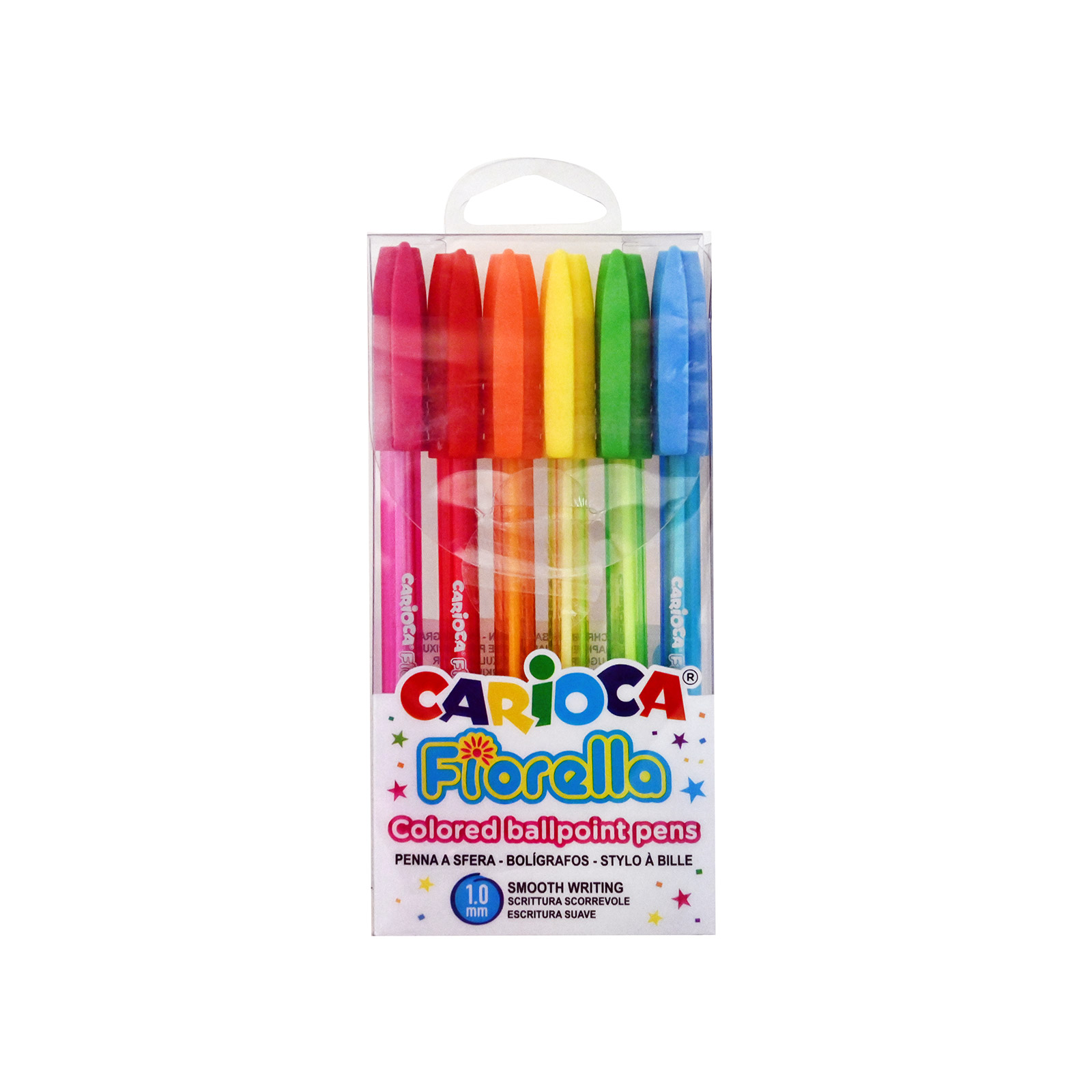 Carioca Fiorella στυλό 6τεμ εικόνα 1
