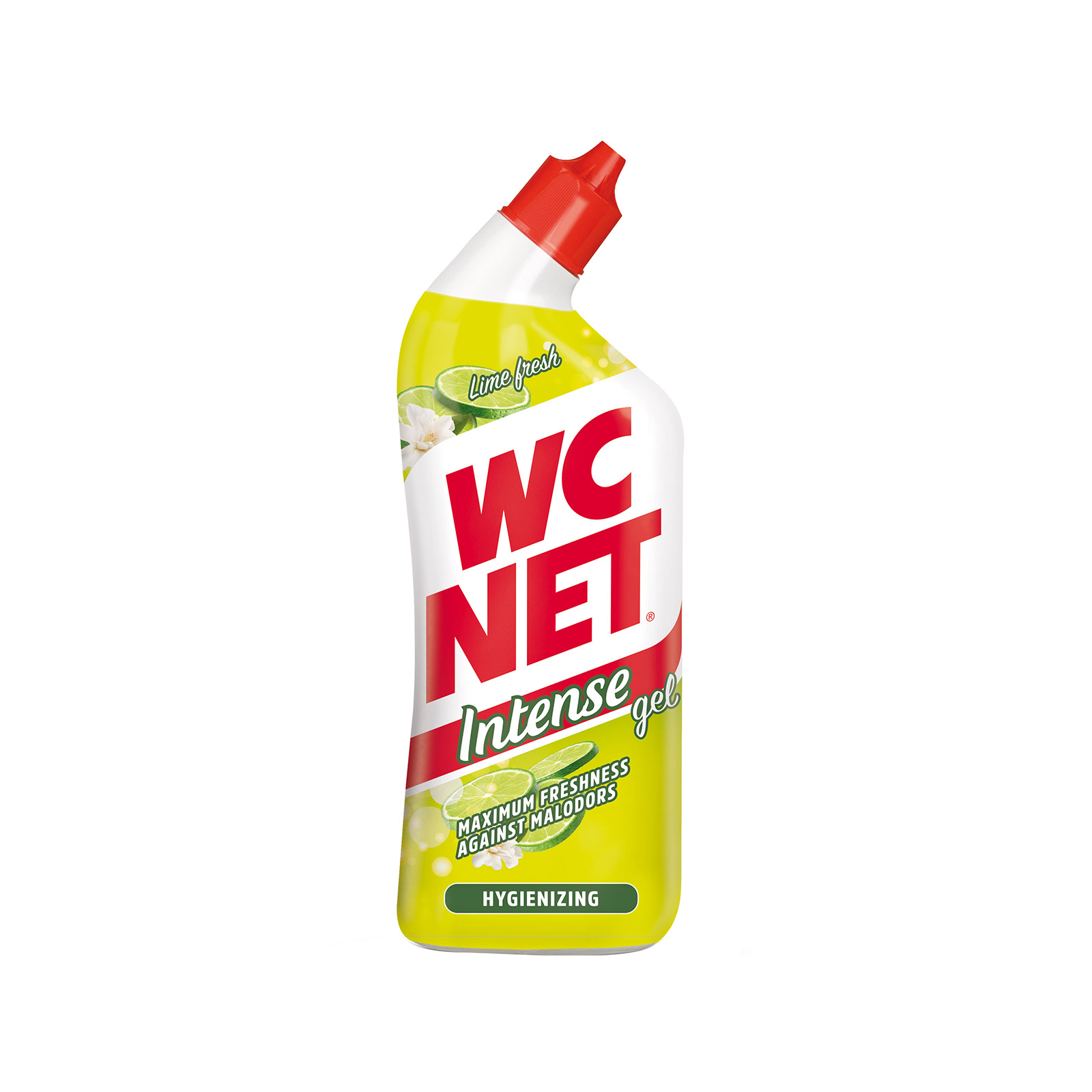 Wc Net Intense Gel υγρό καθαριστικό τουαλέτας σε μορφή gel lime fresh 750ml εικόνα 1