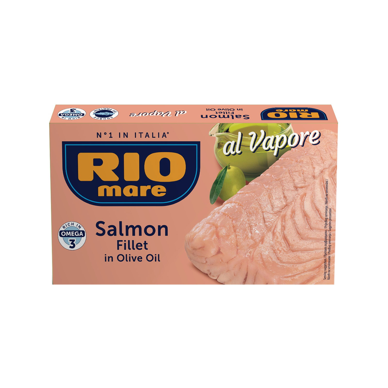 Rio Mare σολομός φιλέτο σε λάδι 150g εικόνα 1