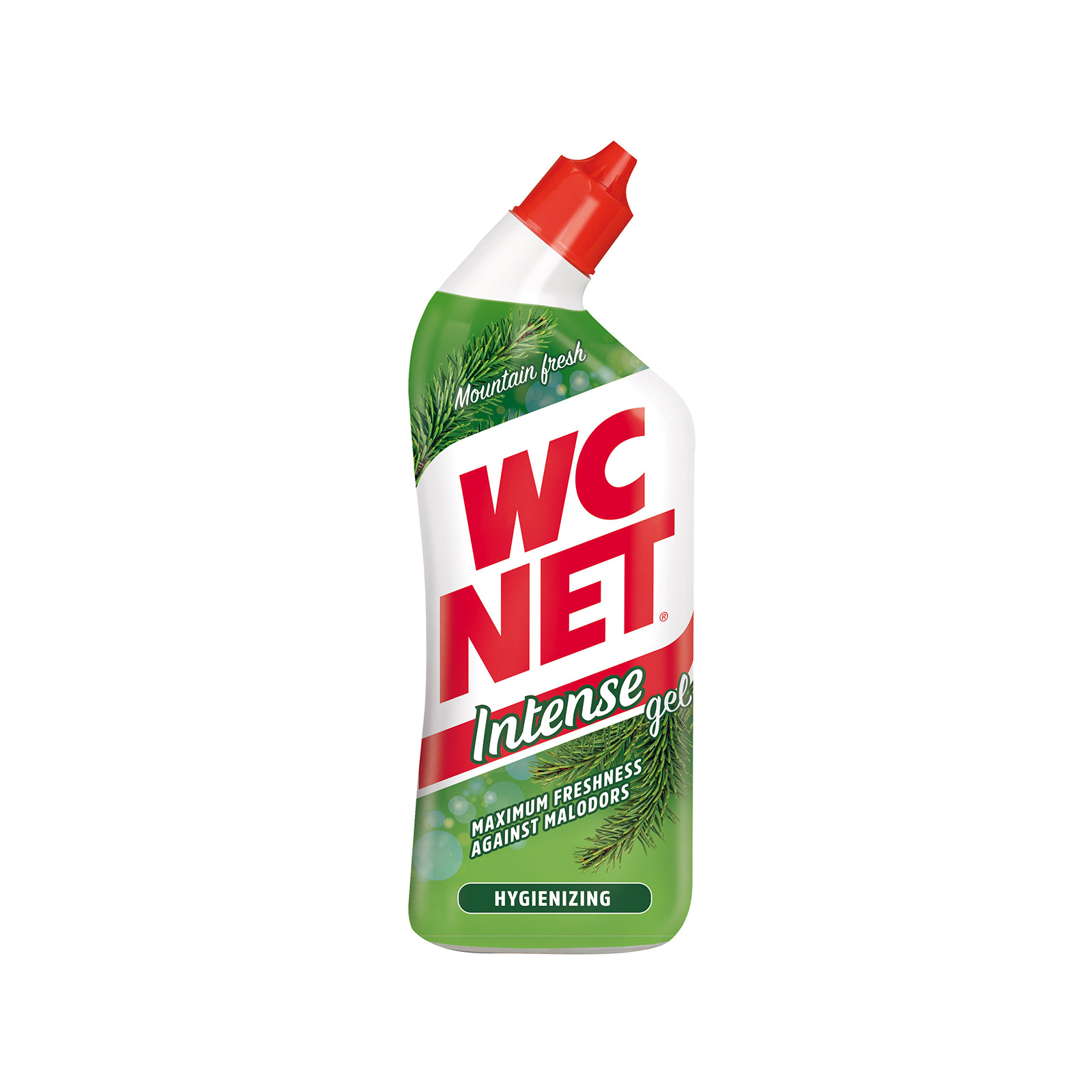 Wc Net Intense Gel υγρό καθαριστικό τουαλέτας σε μορφή gel mountain fresh 750ml εικόνα 1