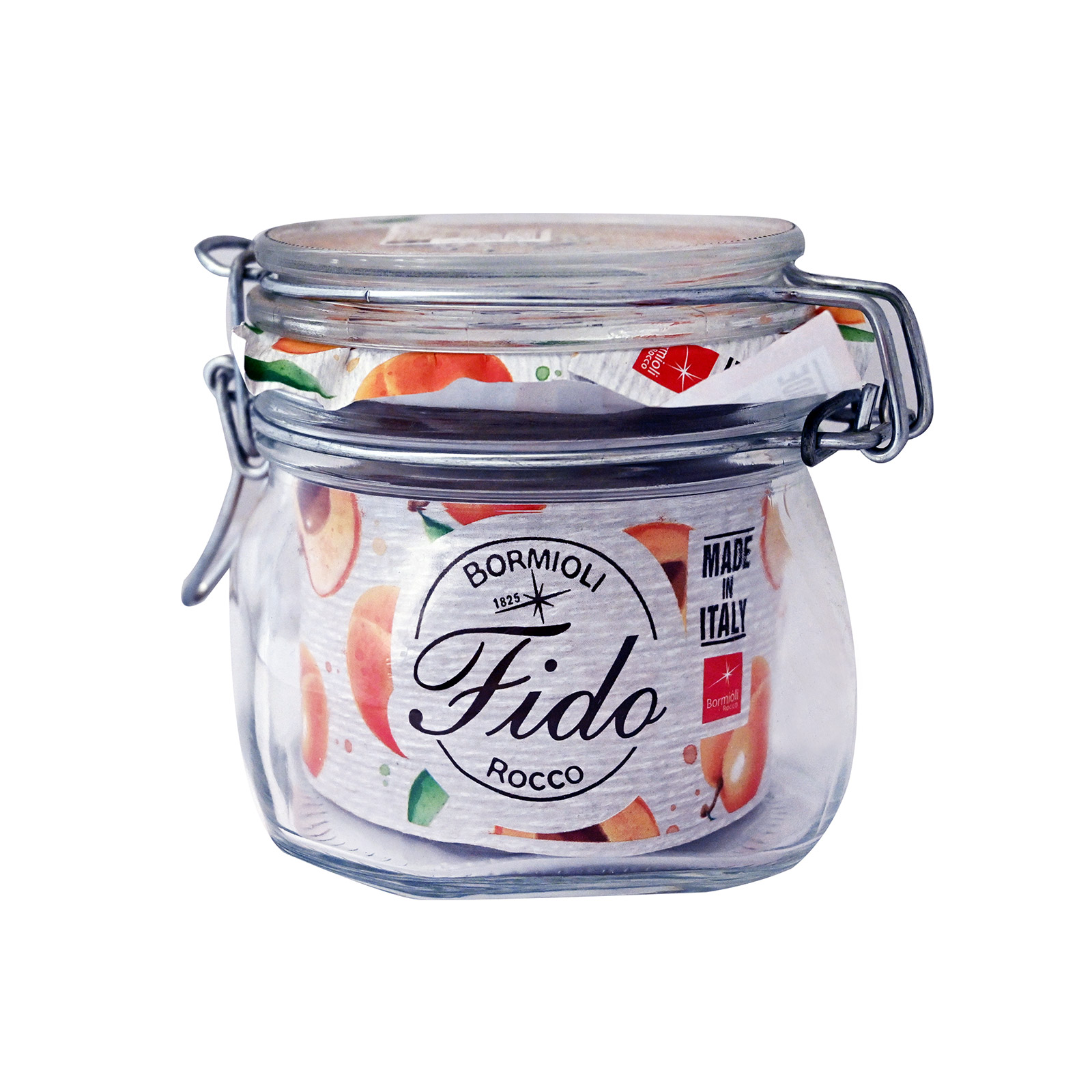 Fido 532041 βάζο γυάλινο διαφανές 0,50lt εικόνα 1