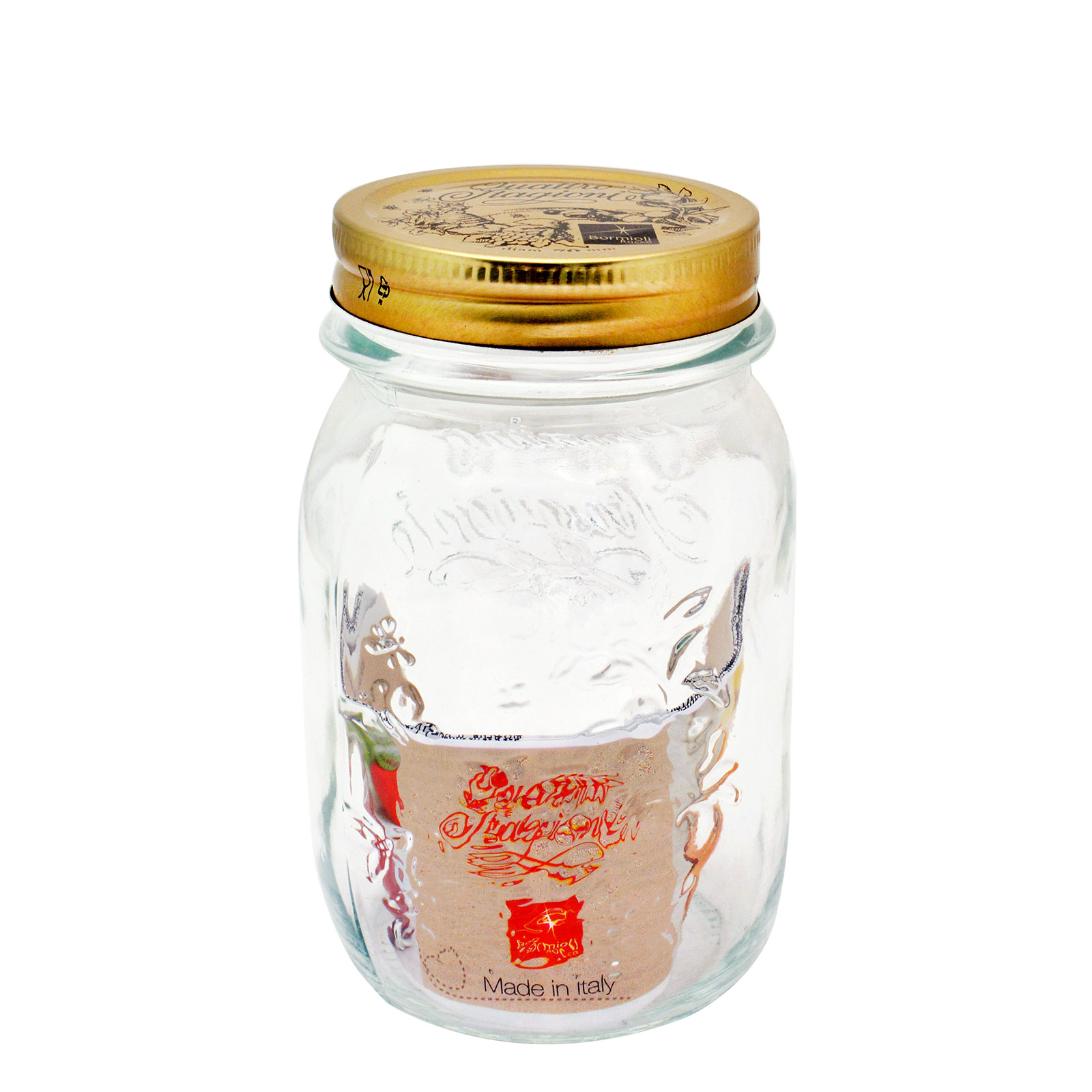 Quattro Stagioni βάζο γυάλινο στρογγυλό 500ml εικόνα 1