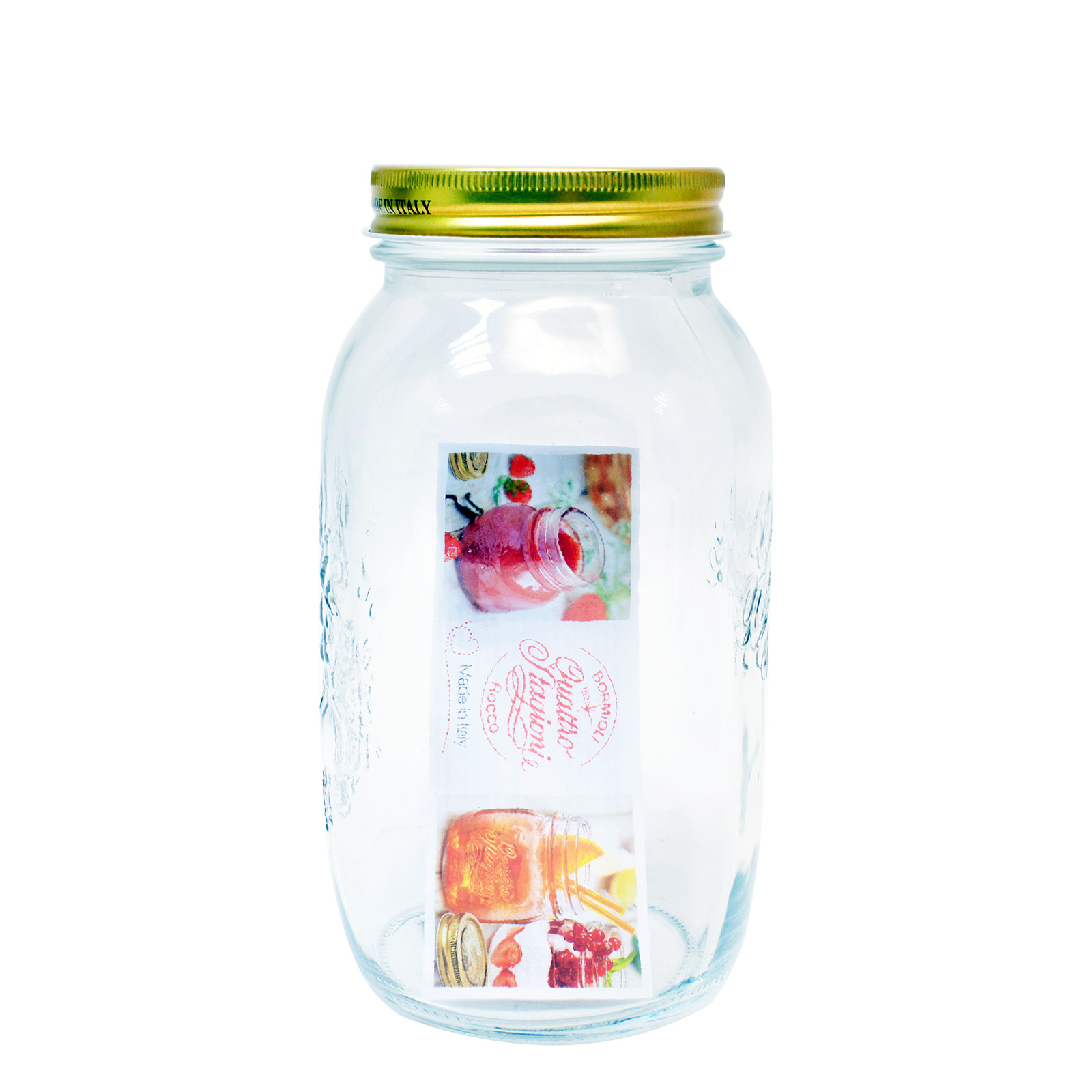 Quattro Stagioni βάζο γυάλινο στρογγυλό 1.5lt εικόνα 1