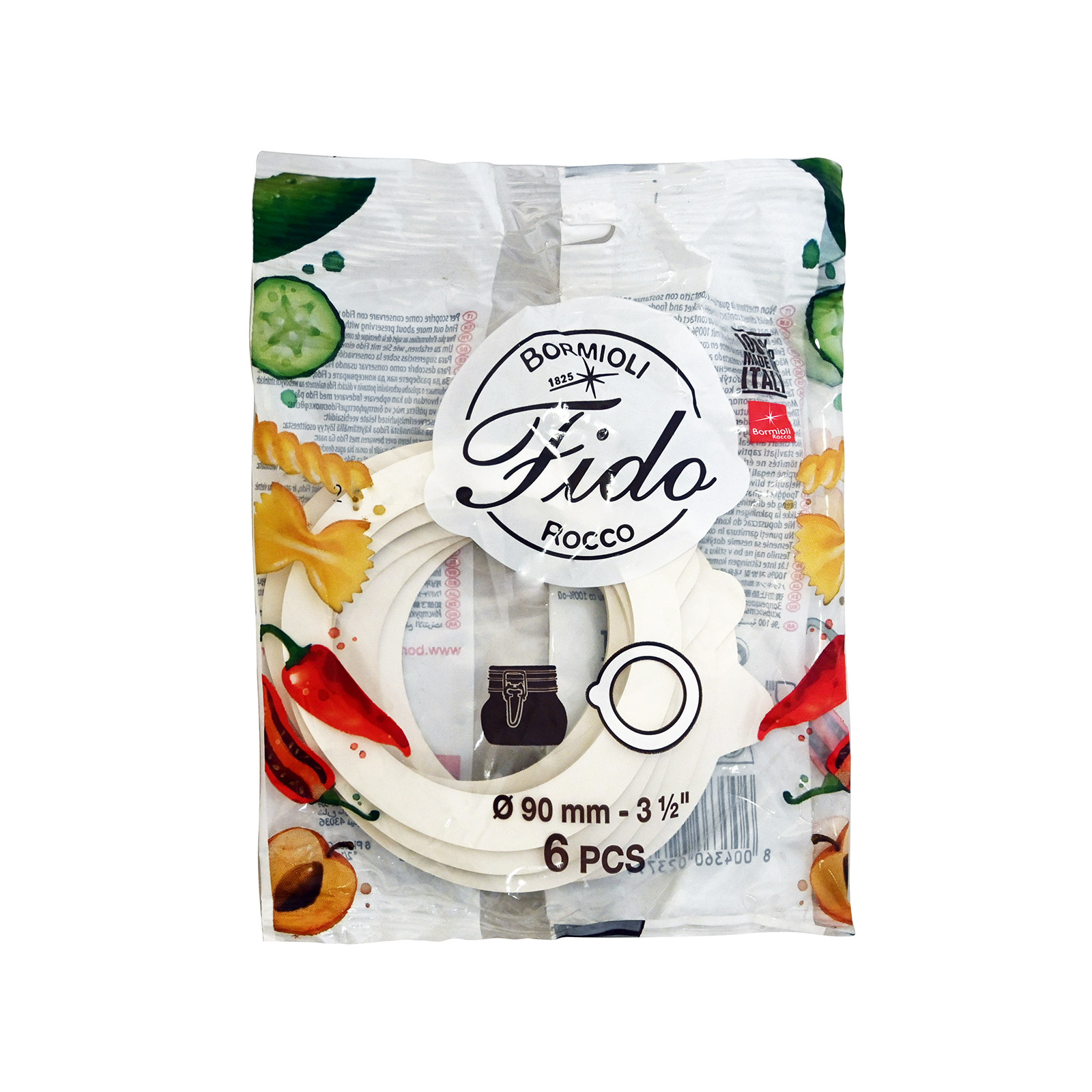 Fido σετ λάστιχα βάζων 6τεμ εικόνα 1