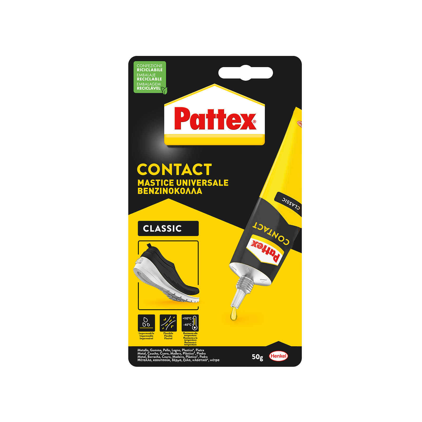 Pattex βενζινόκολλα ρευστή 50g εικόνα 1