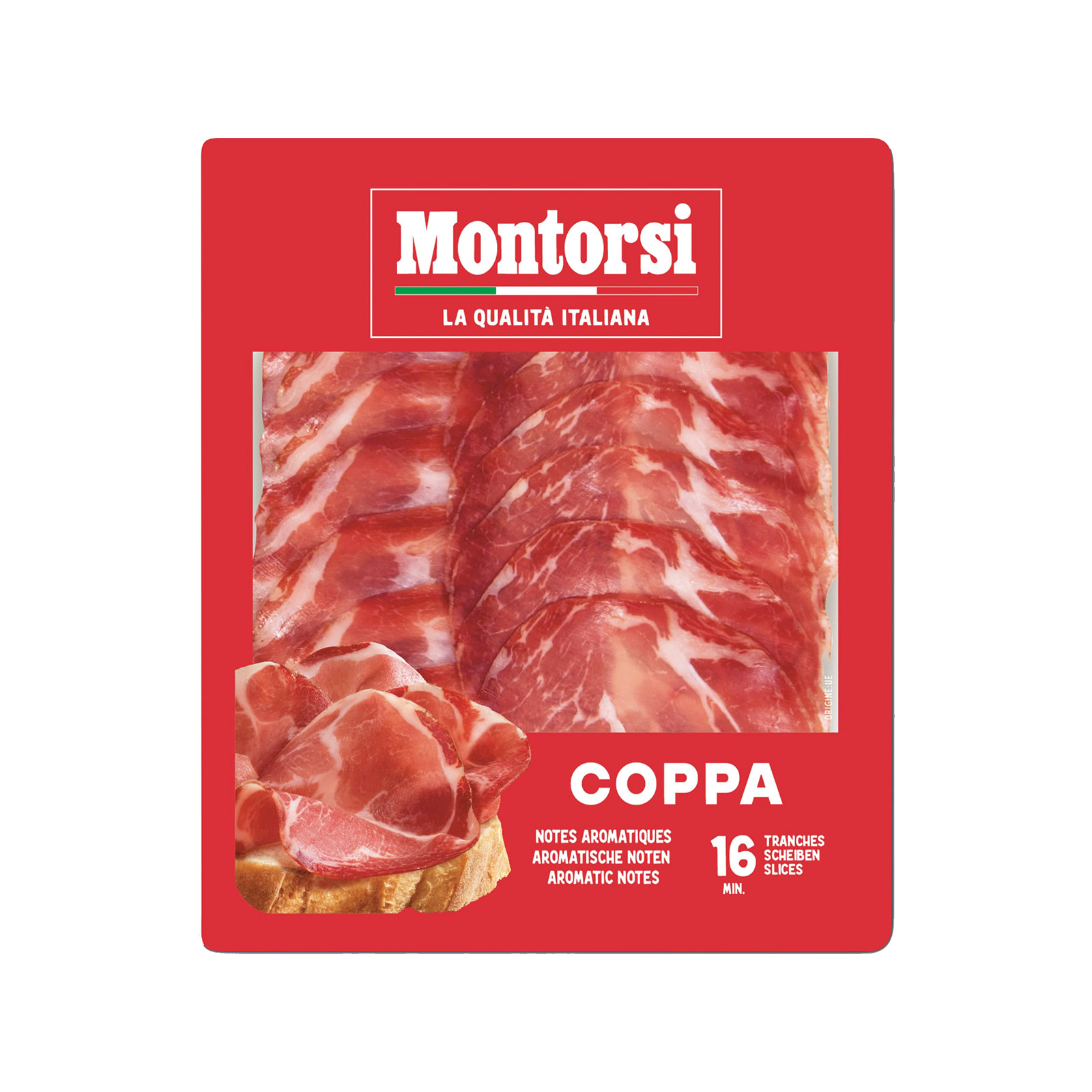 Montorsi Coppa χοιρινός λάιμός σε φέτες 100g εικόνα 1