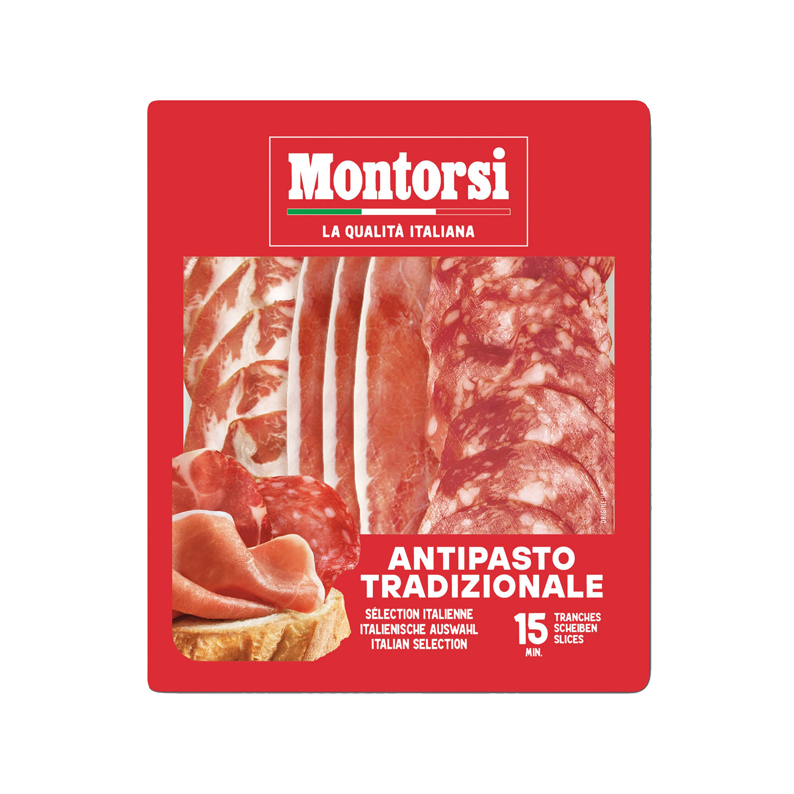 Montorsi Gran antipasto ποικιλία αλλαντικών σε φέτες 120g εικόνα 1