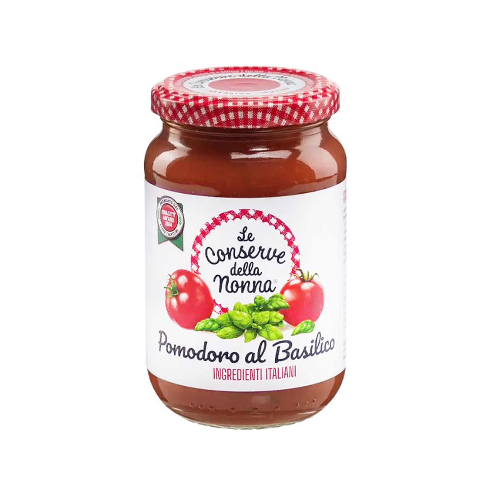 Le Conserve della Nonna χυμός τοματας με βασιλικό 500g εικόνα 1