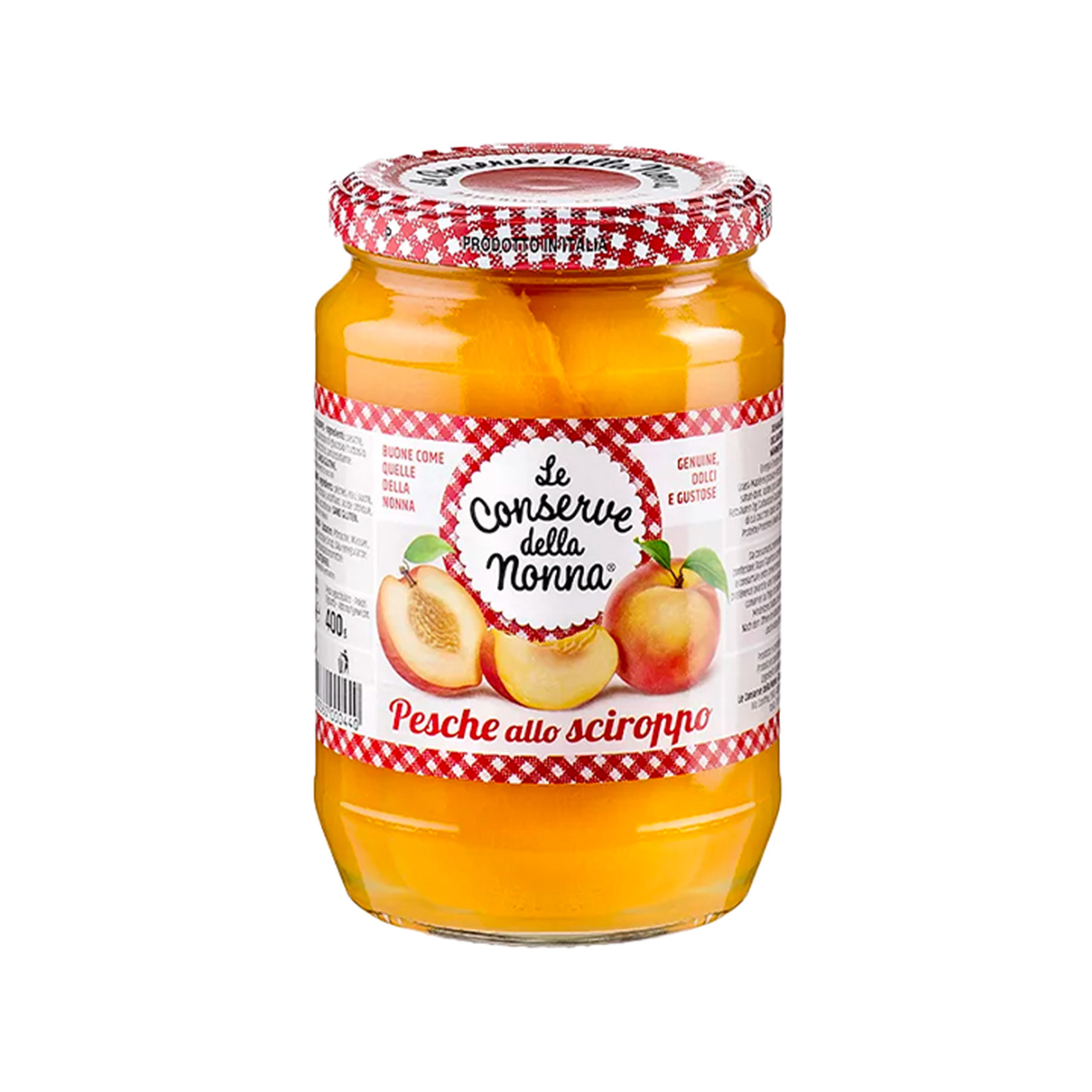 Le Conserve della Nonna ροδάκινα σε σιρόπι 690g (στραγγισμένο βάρος 400g) εικόνα 1