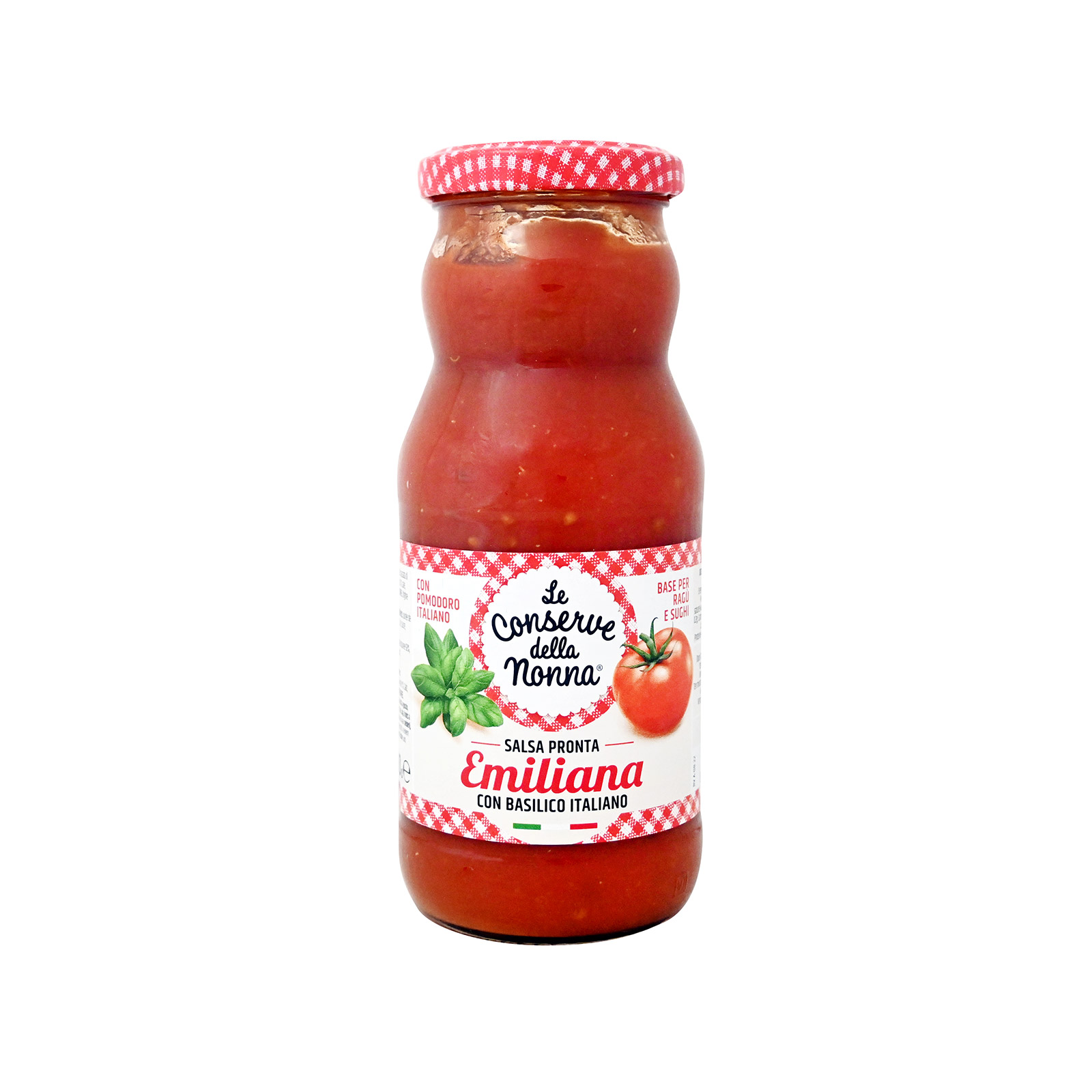 Le Conserve della Nonna Emiliana tomato sauce with onions & carrots 350g image 1