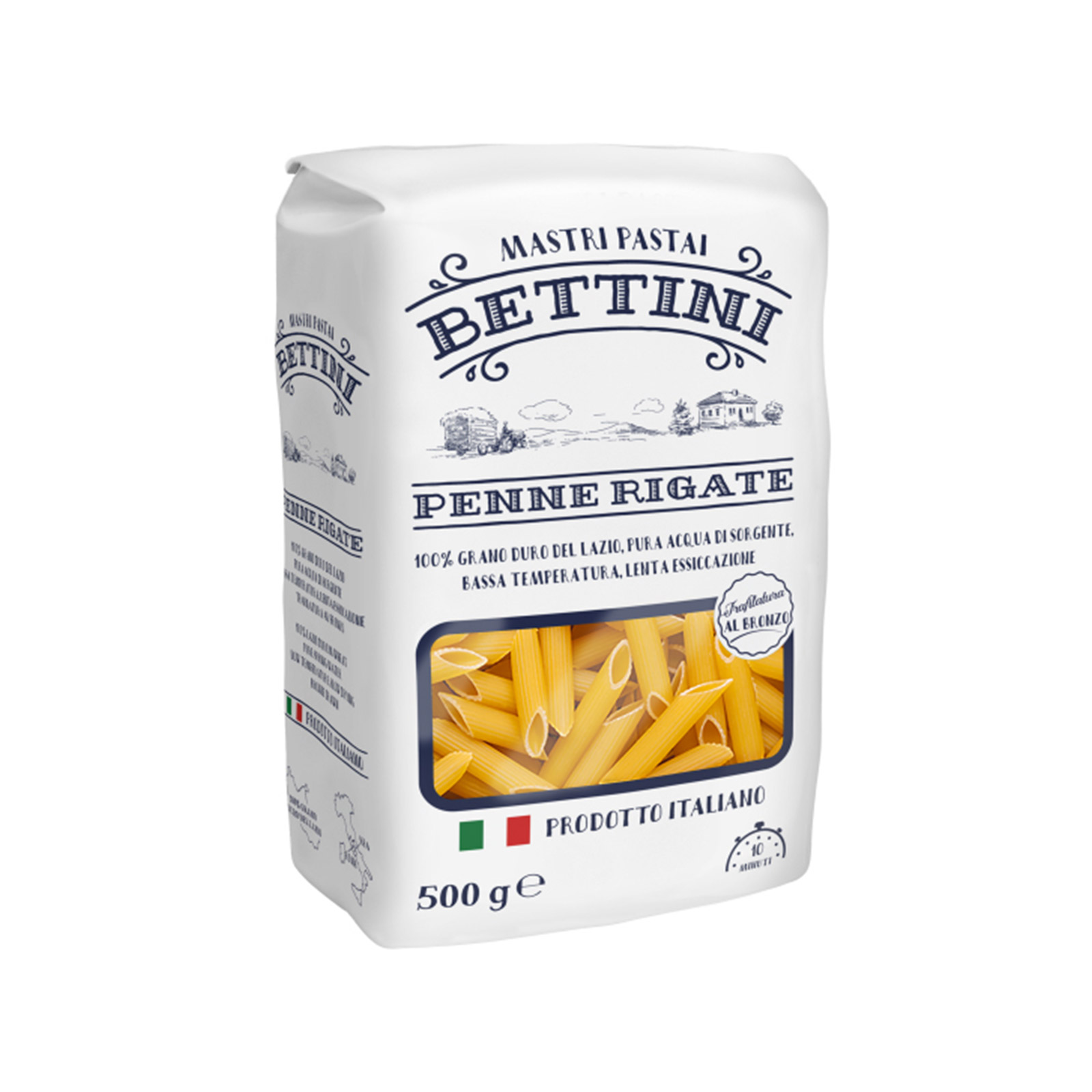 Mastri Bettini πάστα ζυμαρικών penne rigate 500g εικόνα 1