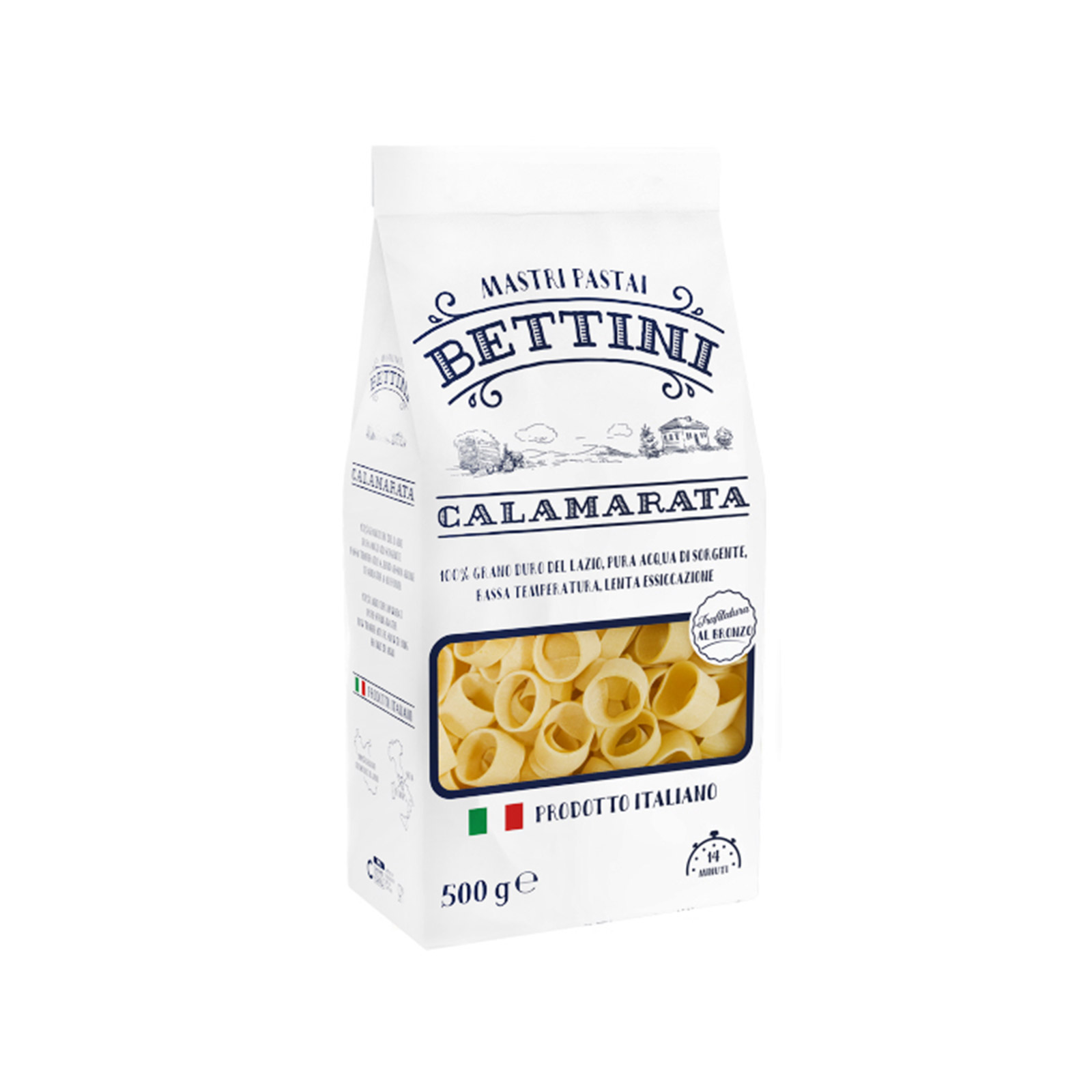 Mastri Bettini πάστα ζυμαρικών calamarata 500g εικόνα 1