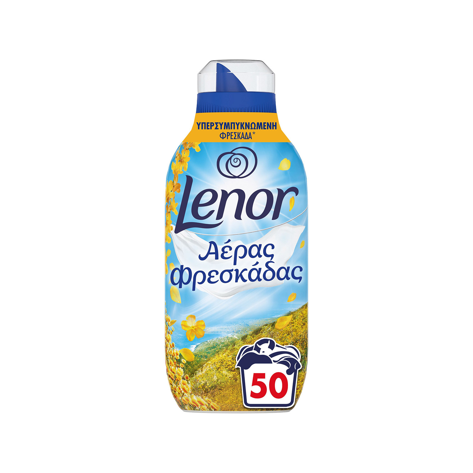 Lenor Αέρας Φρεσκάδας μαλακτικό ρούχων ολάνθιστο λιβάδι 50μεζ εικόνα 1