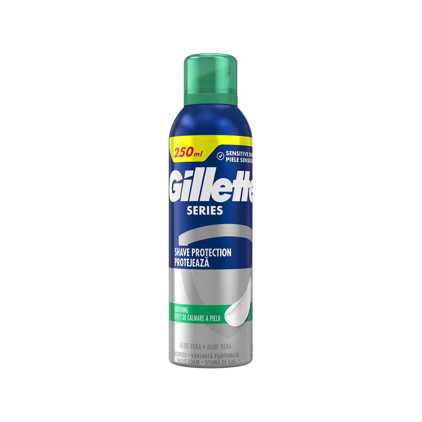 Gillette Soothing αφρός ξυρίσματος 250ml εικόνα 1