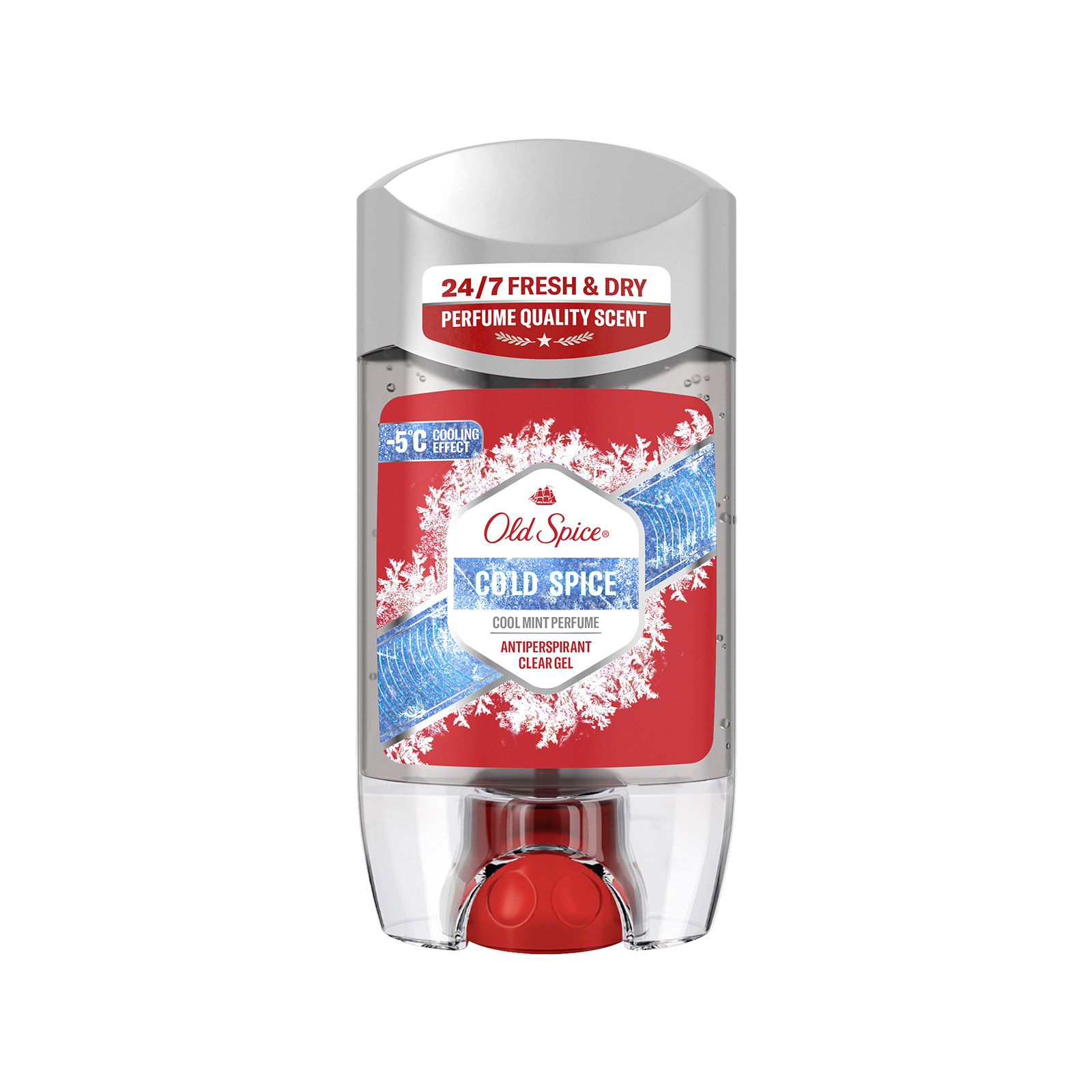 Old Spice Cold spice clear gel αντιιδρωτικό τζελ cool mint 70ml εικόνα 1