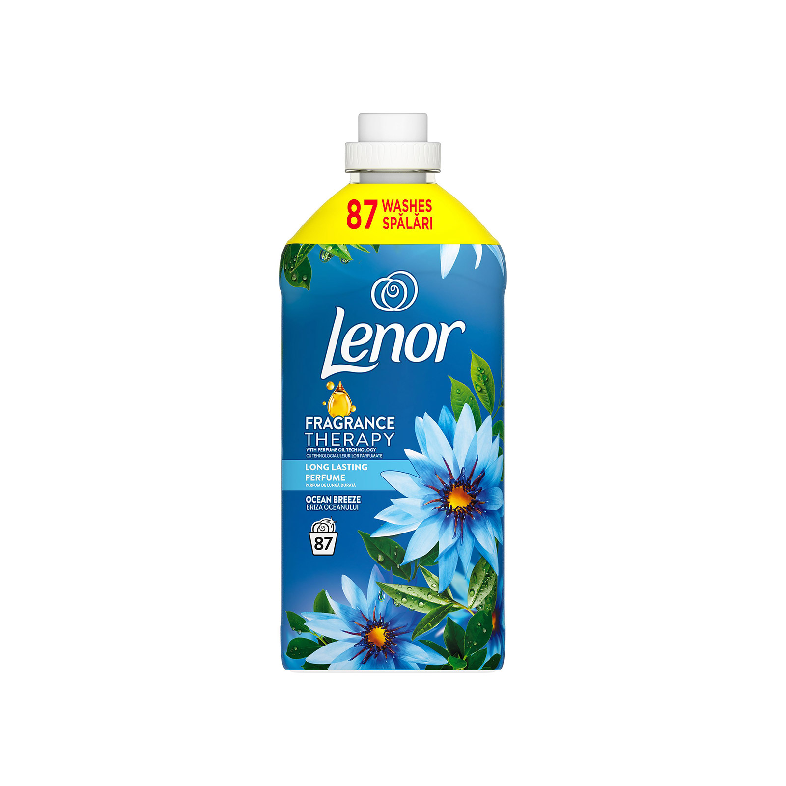 Lenor μαλακτικό ρούχων ocean breeze 1827 ml 87μεζ εικόνα 1