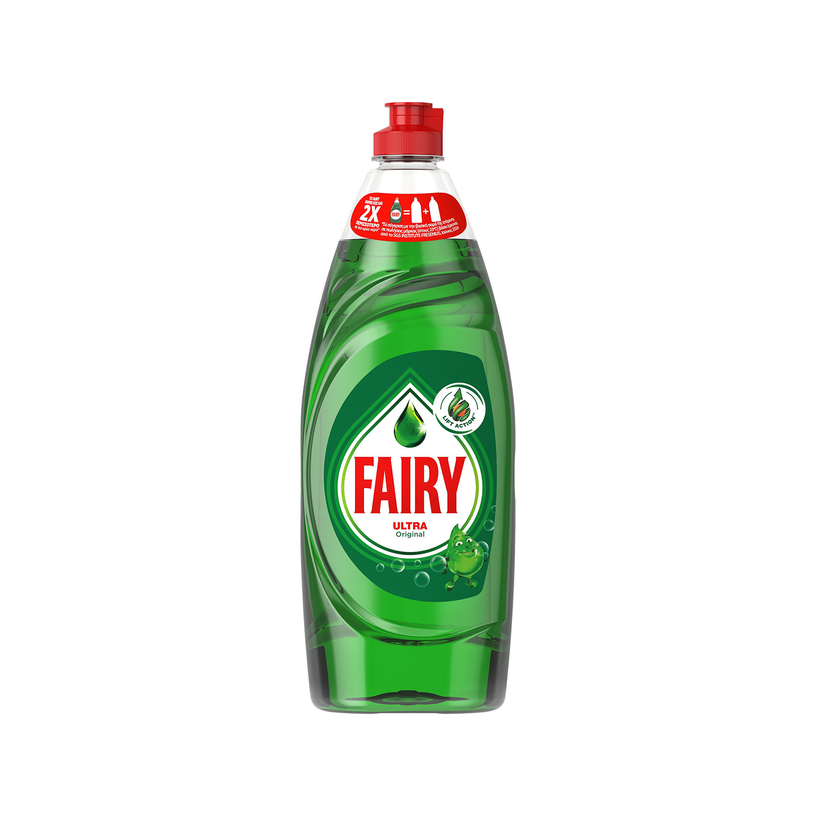 Fairy υγρό πιάτων για πλύσιμο στο χέρι 654ml εικόνα 1