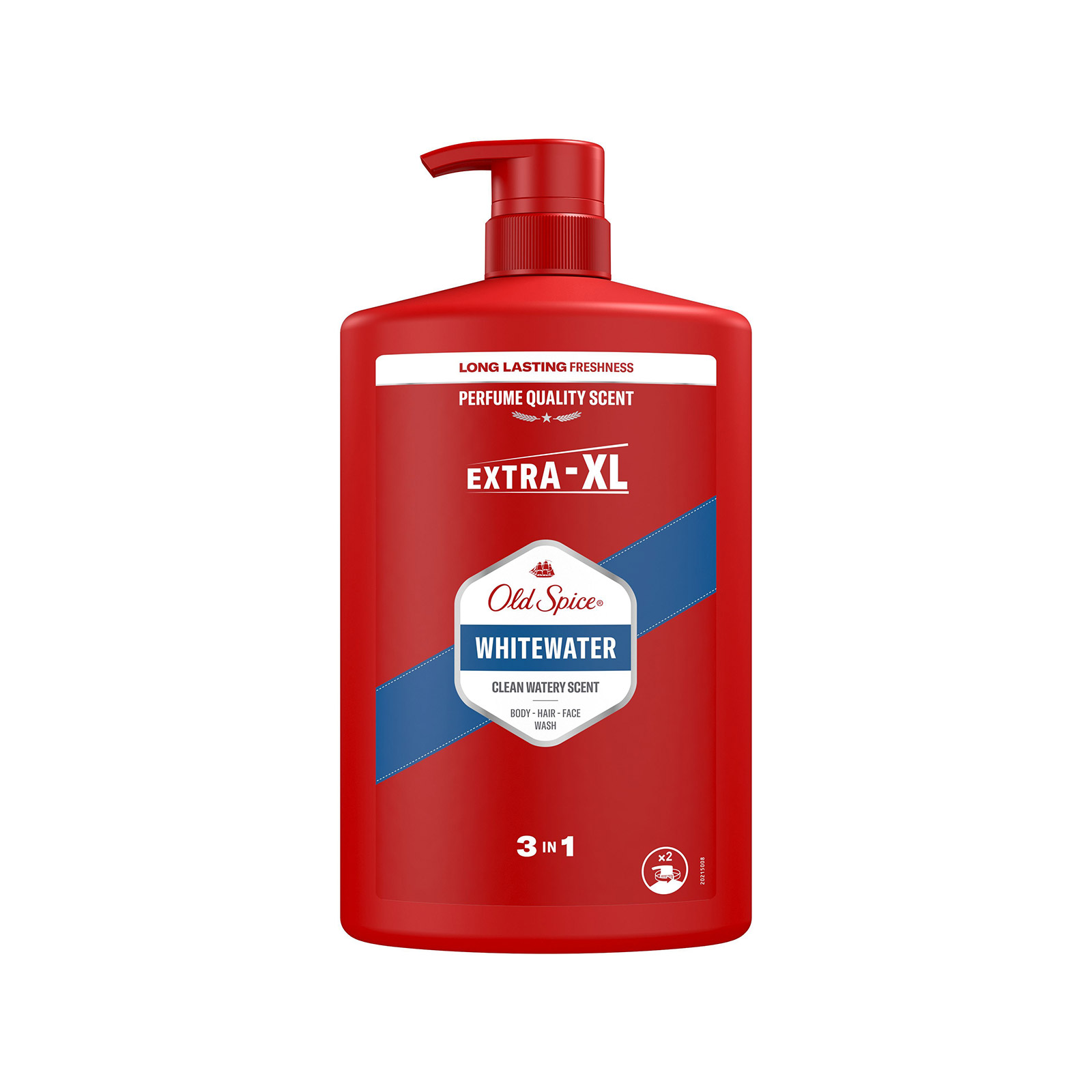 Old Spice αφρόλουτρο για σώμα, πρόσωπο & μαλλιά whitewater 1000ml εικόνα 1