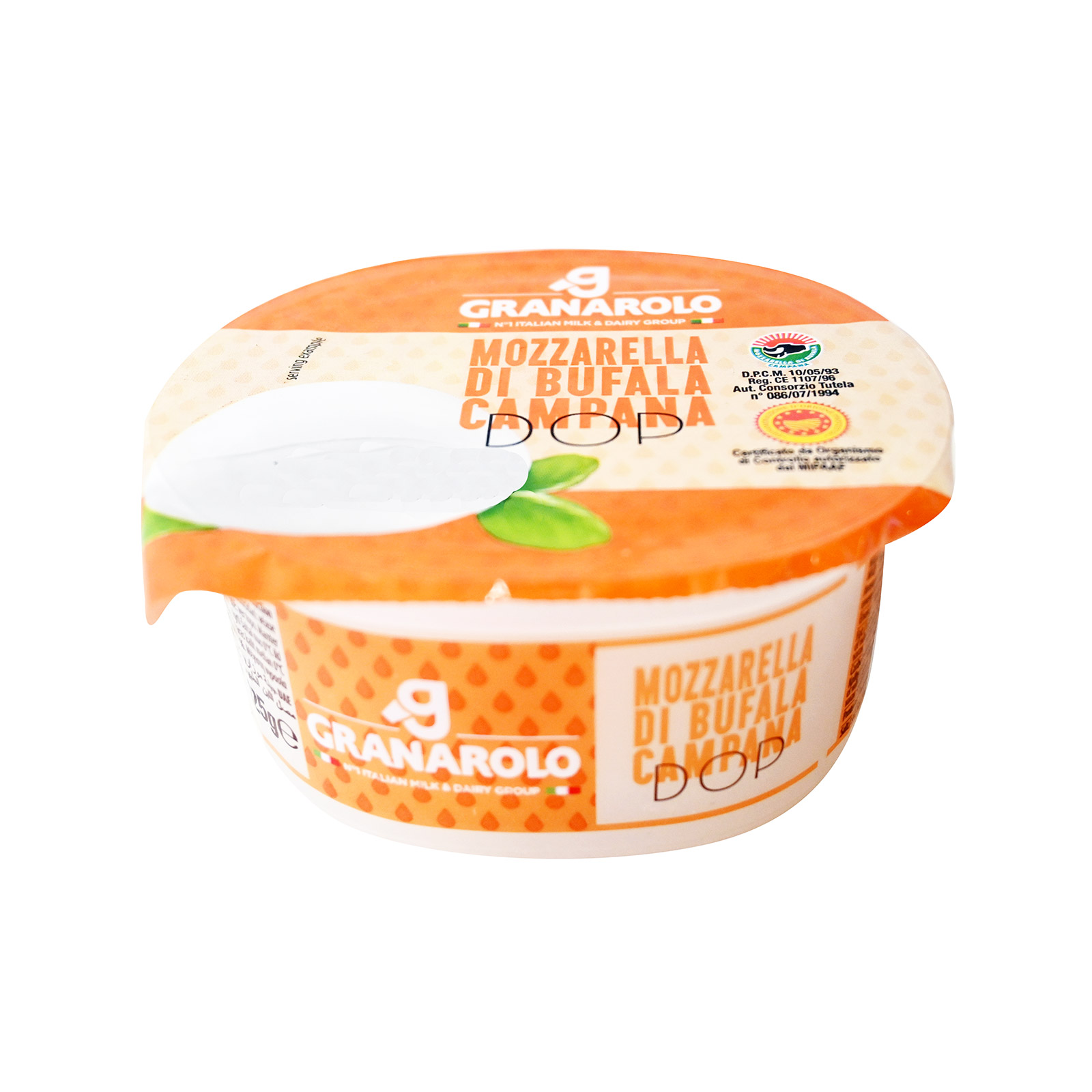 Granarolo Di bufala campana τυρί mozzarella 250g (στραγγισμένο βάρος 125g) εικόνα 1