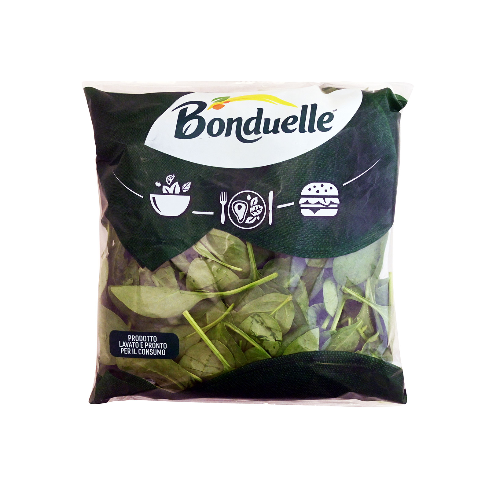 Bonduelle φρέσκια σαλάτα σπανάκι baby 150g εικόνα 1