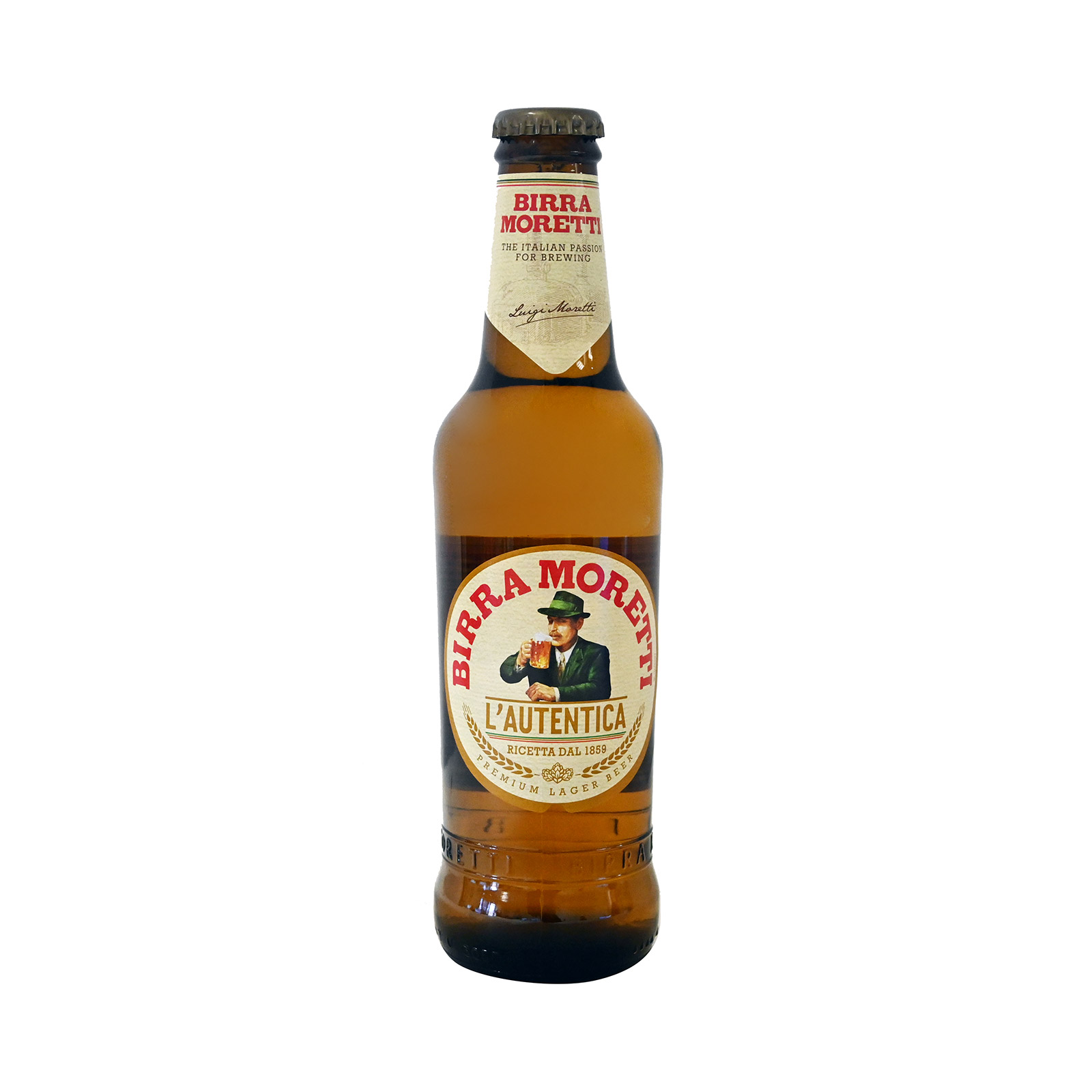 Birra Moretti Lager beer 330ml image 1