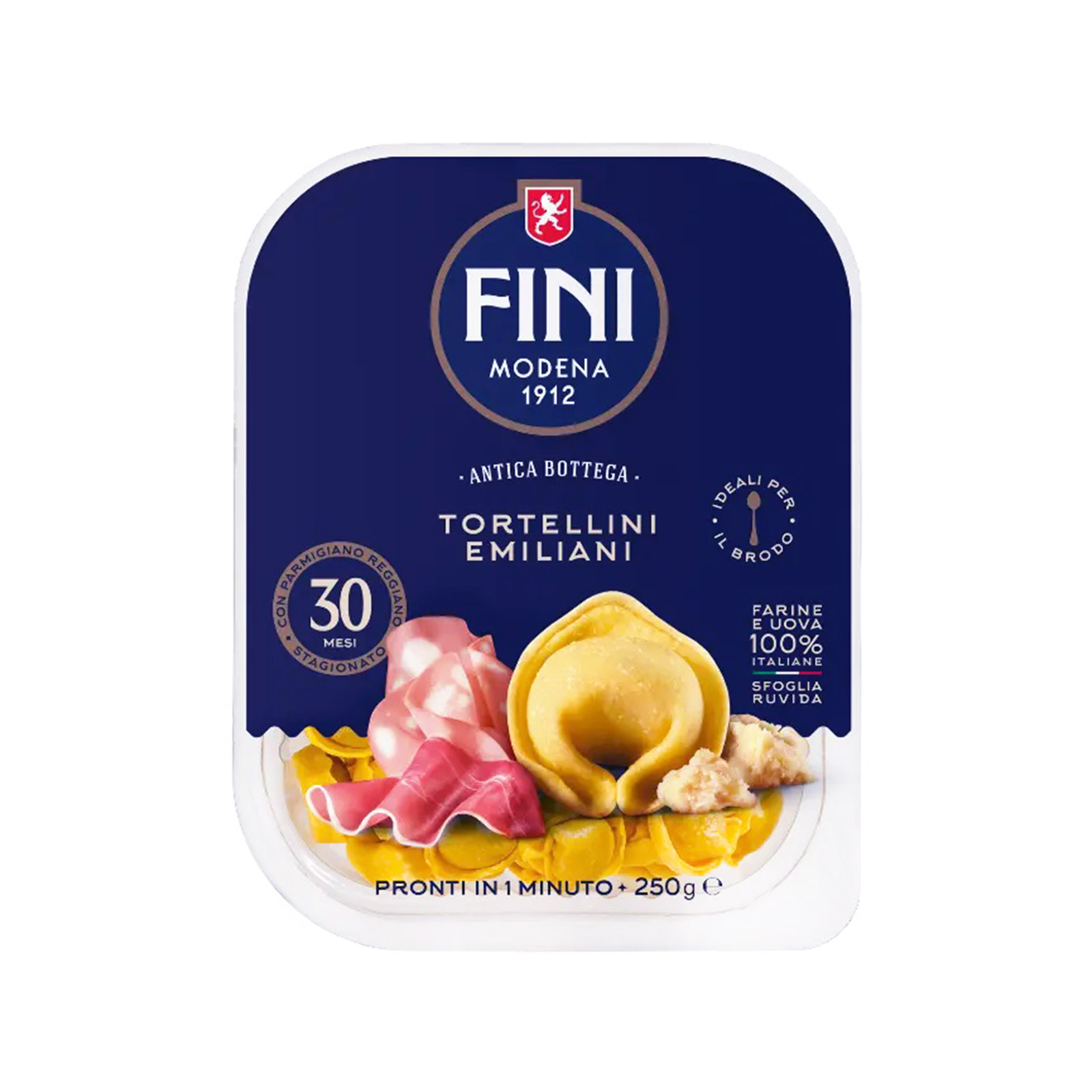 Fini πάστα ζυμαρικών φρέσκια ψυγείου tortellini emiliani 250g εικόνα 1