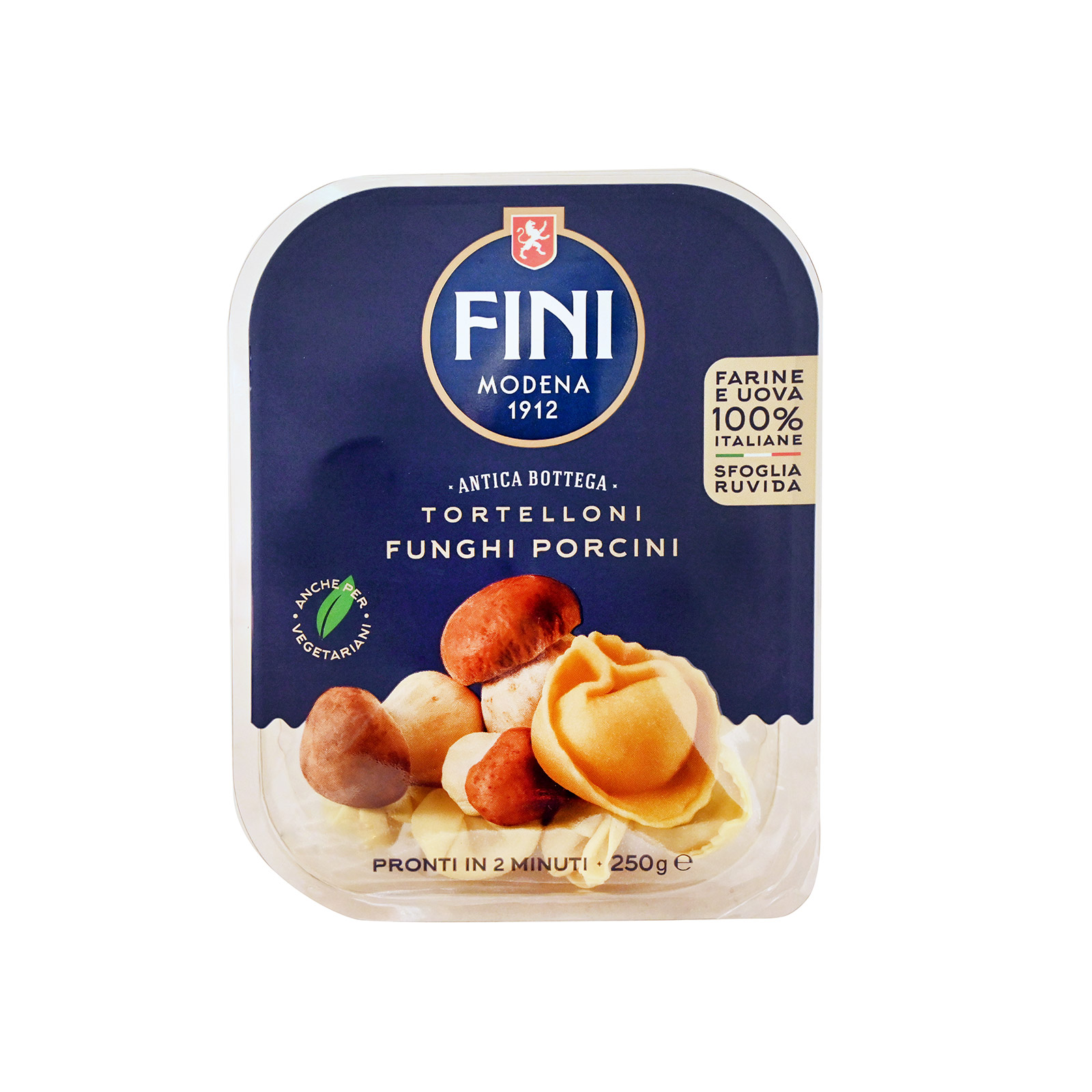 Fini Modena πάστα ζυμαρικών φρέσκια ψυγείου tortelini funghi porcini 250g εικόνα 1