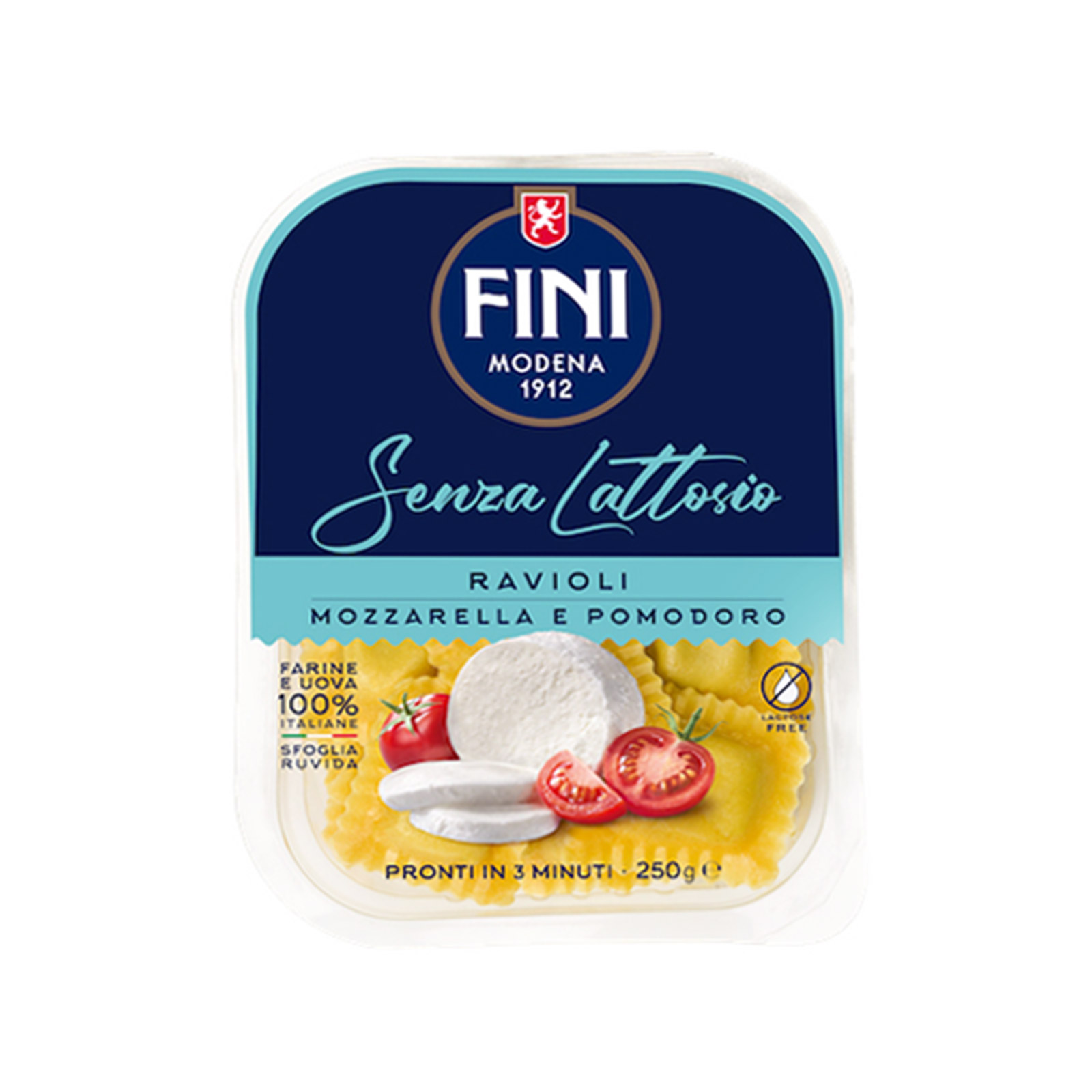 Fini ζυμαρικά φρέσκα ravioli mozzarella e pomodoro 250g εικόνα 1