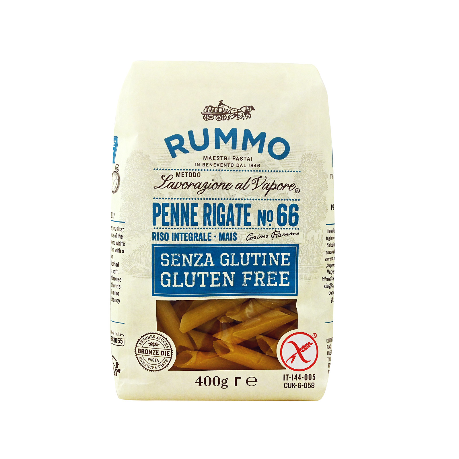 Rummo πάστα ζυμαρικών penne rigate No. 66 400g εικόνα 1