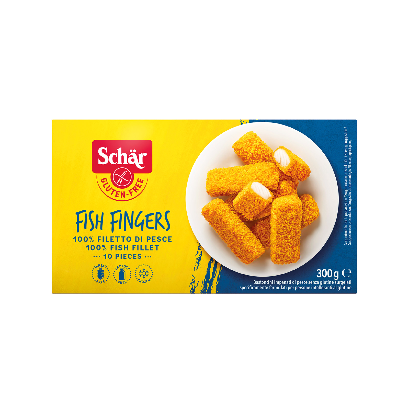 Schar Fish Fingers ψαροκροκέτες κατεψυγμένες 300g εικόνα 1