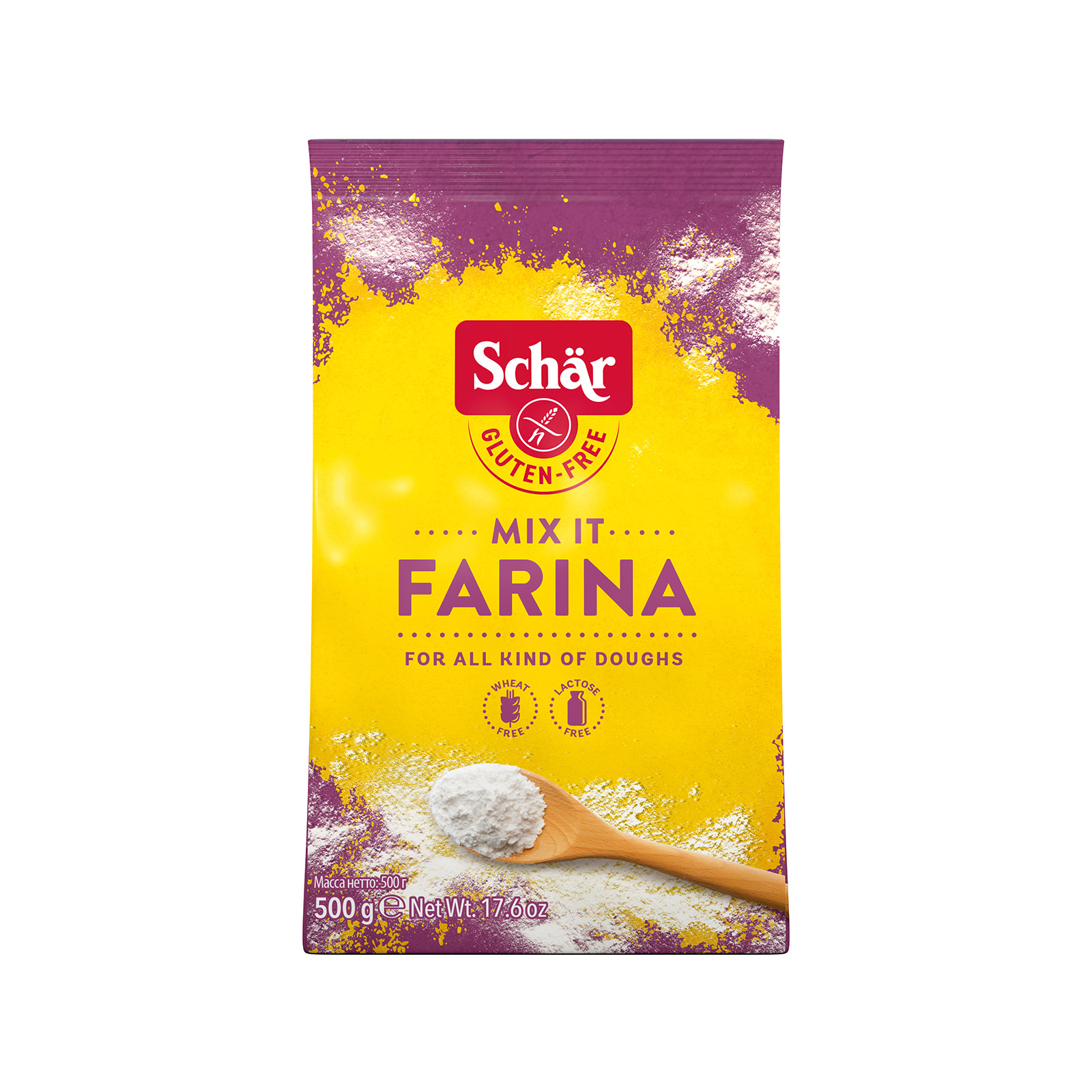 Schar Mix it farina αλεύρι για όλες τις χρήσεις χωρίς σιτάρι 500g εικόνα 1