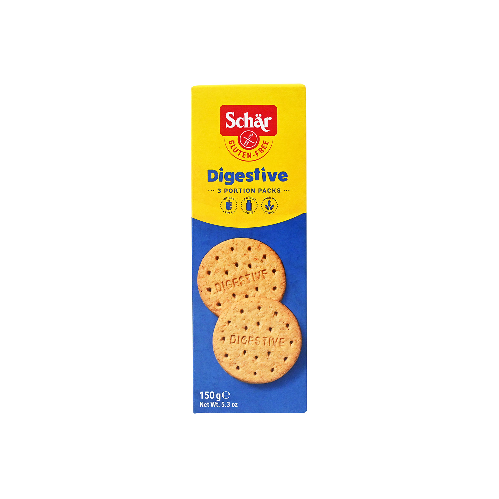 Schar Digestive μπισκότα 150g εικόνα 1