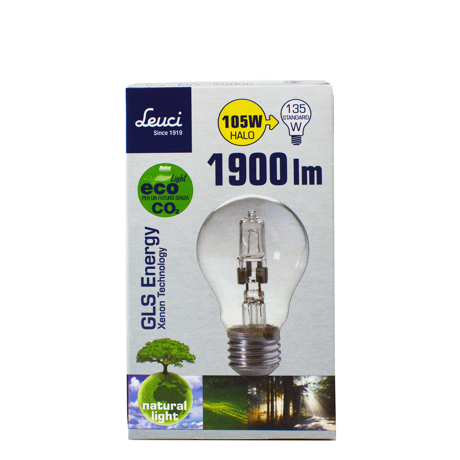 Leuci Gls Energy/ Eco Light λάμπα βιδωτή/ διάφανο 105w εικόνα 1