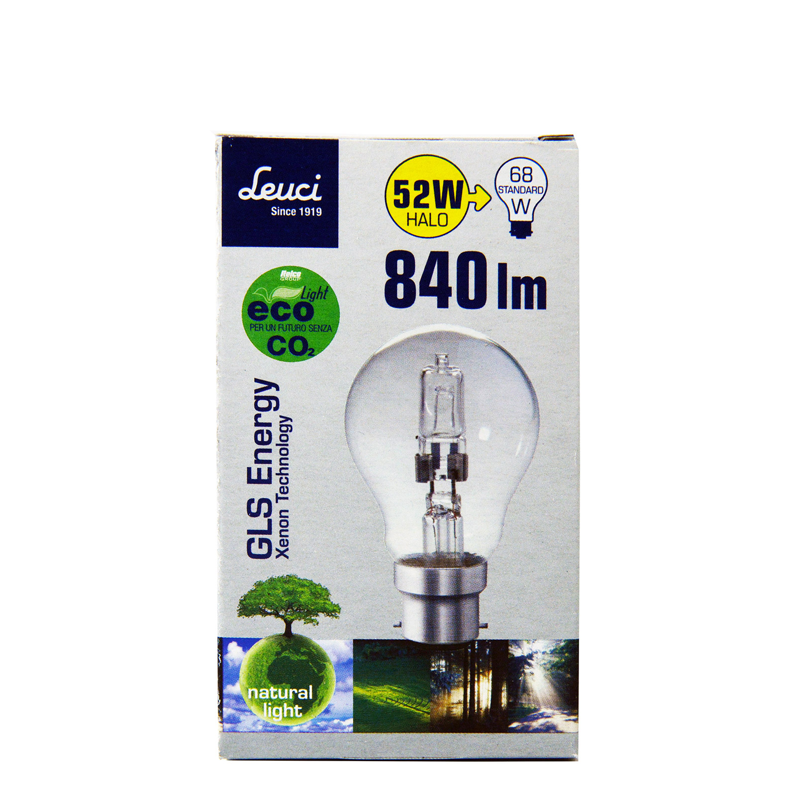 Leuci Gls Energy/ Eco Light λάμπα καρφωτή/διάφανο 52w εικόνα 1