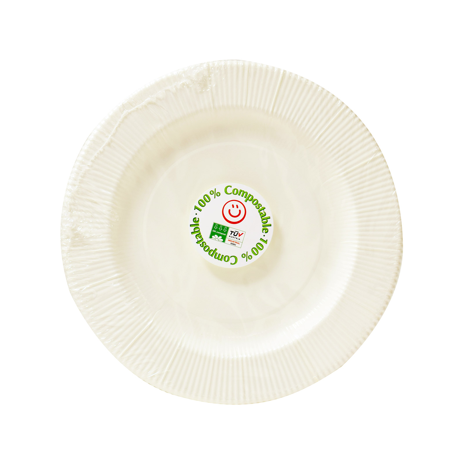 Exclusive Trade Extra πιάτα χάρτινα μικρά, kafo avorio 21 εκ 8τεμ εικόνα 1