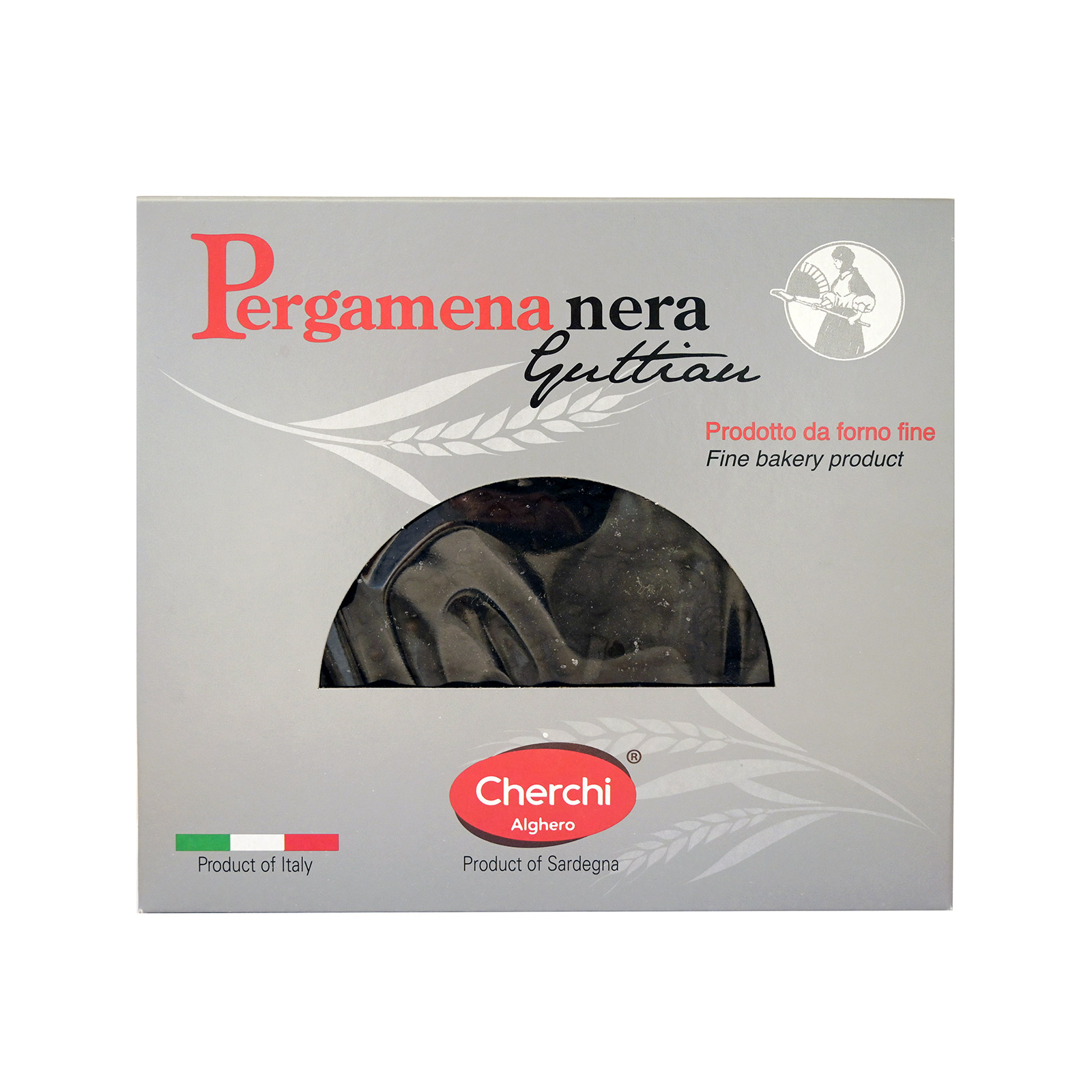 Cherchi Pergamena κράκερ με φυτικό άνθρακα 100g εικόνα 1