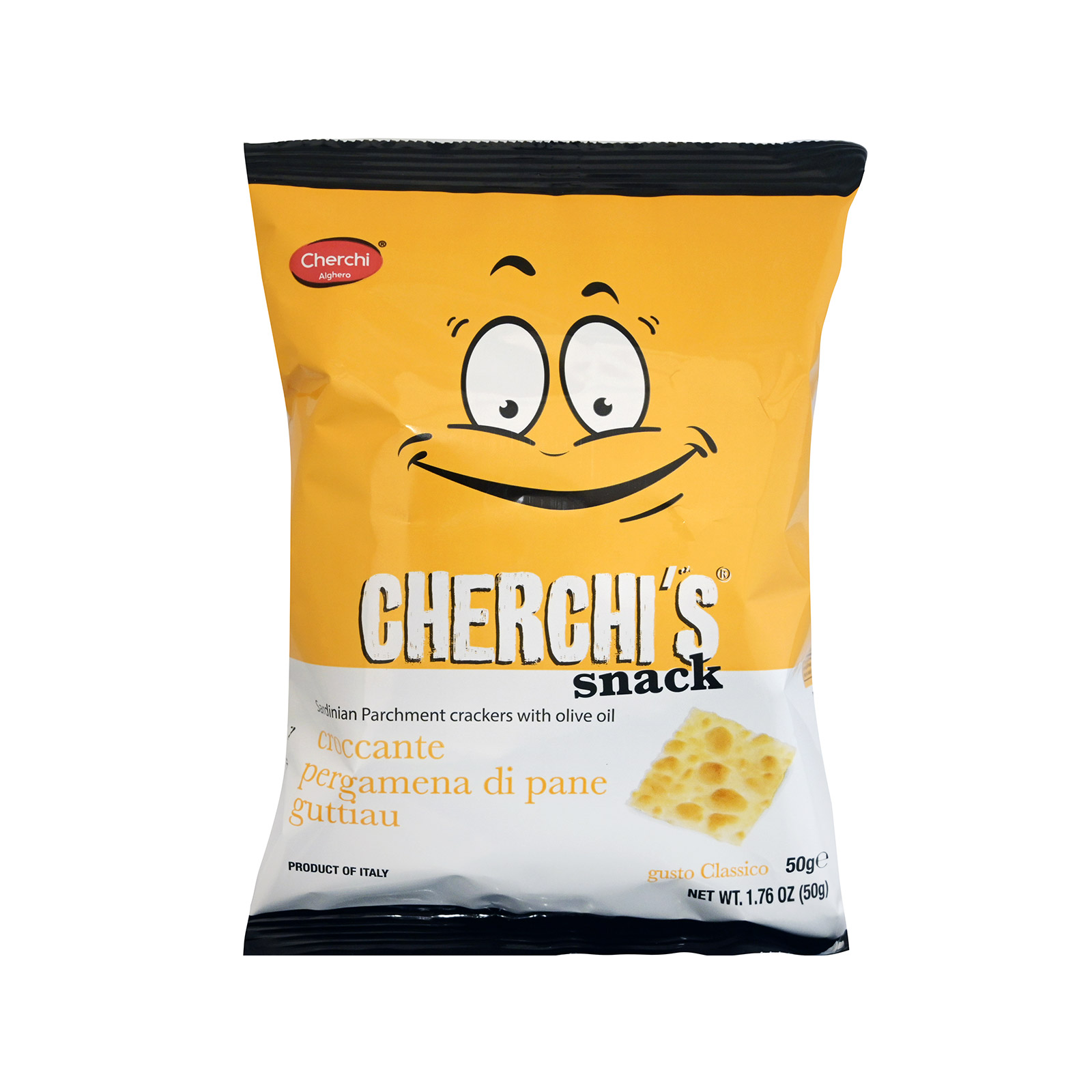 Cherchi Snack κράκερ classic - με ελαιόλαδο 50g εικόνα 1
