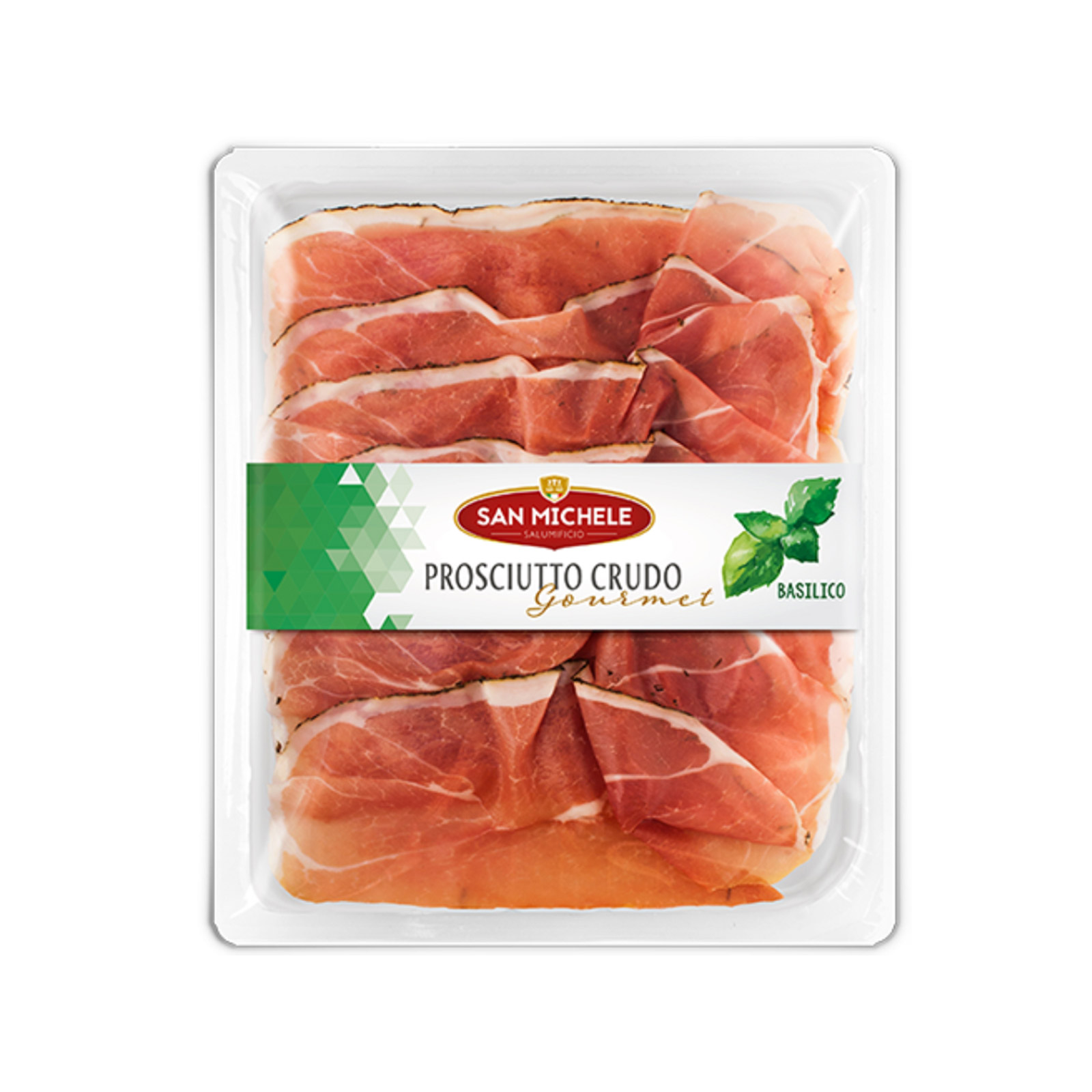 San Michele προσούτο με βασιλικό 90g εικόνα 1