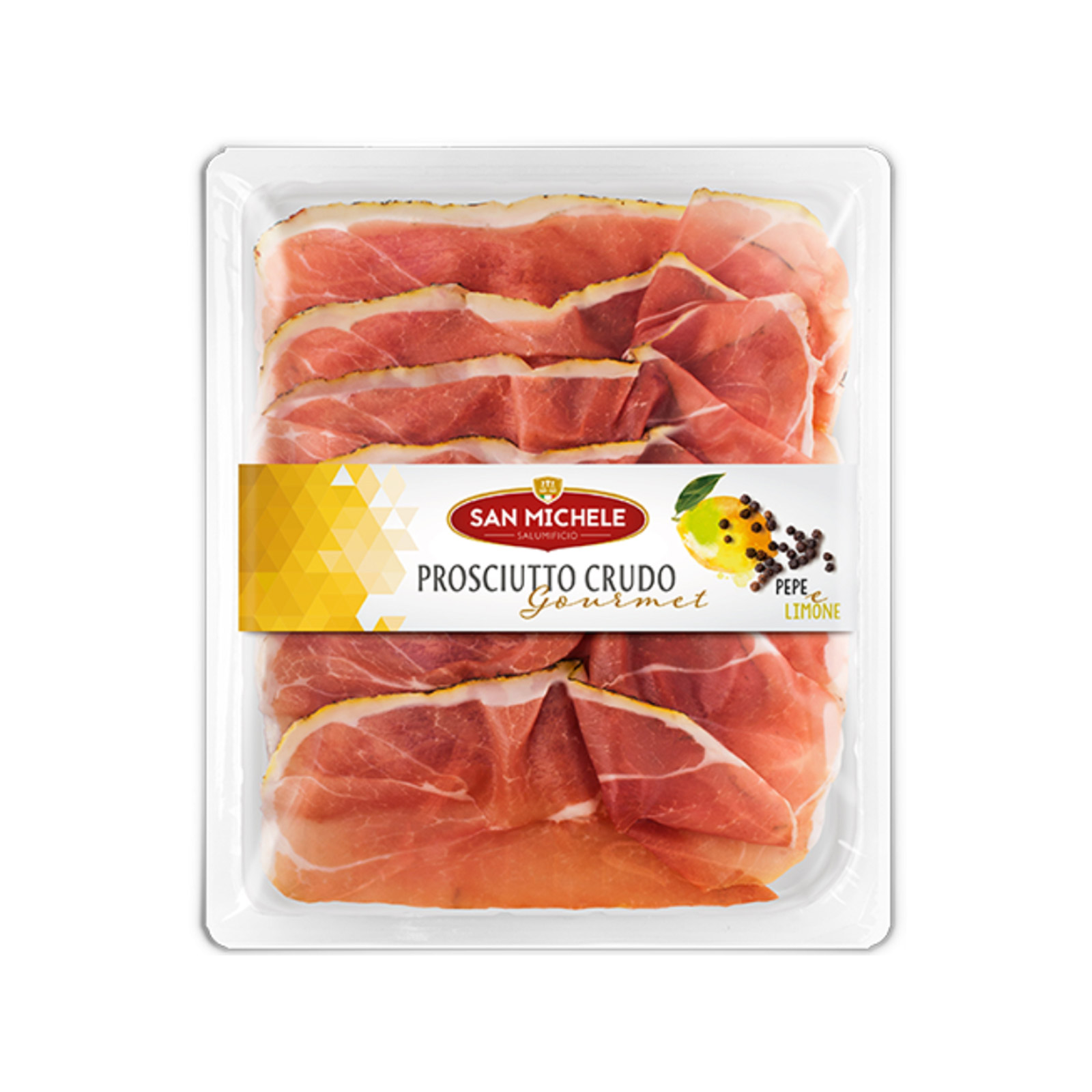 San Michele προσούτο με πιπέρι & λεμόνι 90g εικόνα 1