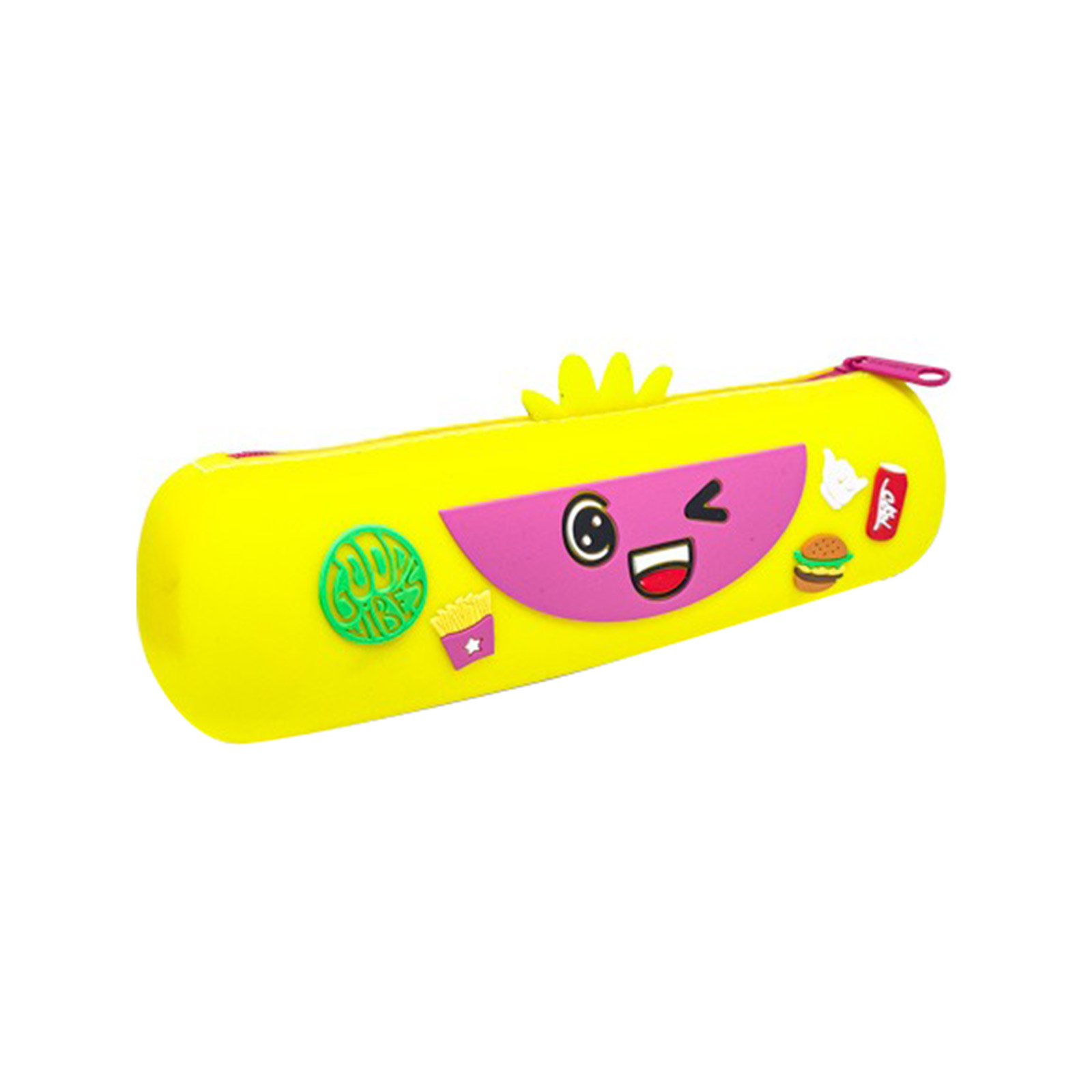 Mitama κασετίνα σιλικόνης βαρελάκι κίτρινη εικόνα 1